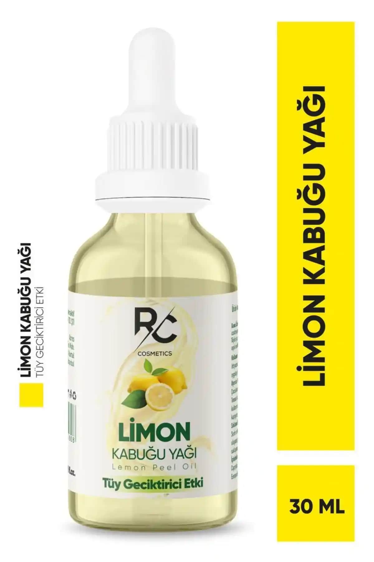 RC COSMETİCS Limon Kabuğu Yağı: Tüy Geciktirici ve Azaltıcı Serum İncelemesi