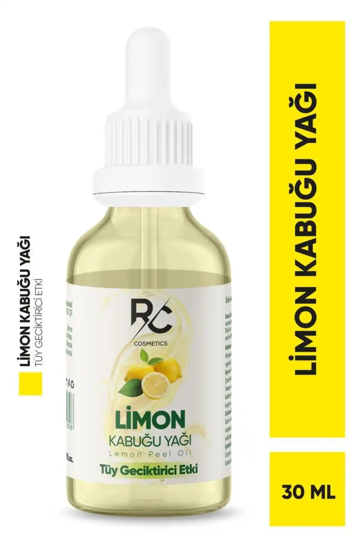 RC COSMETİCS Limon Kabuğu Yağı: Tüy Geciktirici ve Azaltıcı Serum İncelemesi