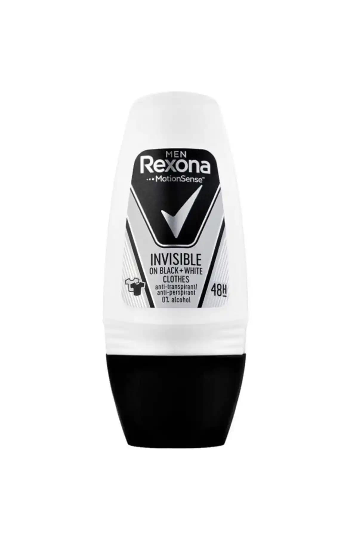 Rexona Men Invisible Black & White Roll On 50Ml İle Gün Boyu Ferahlık