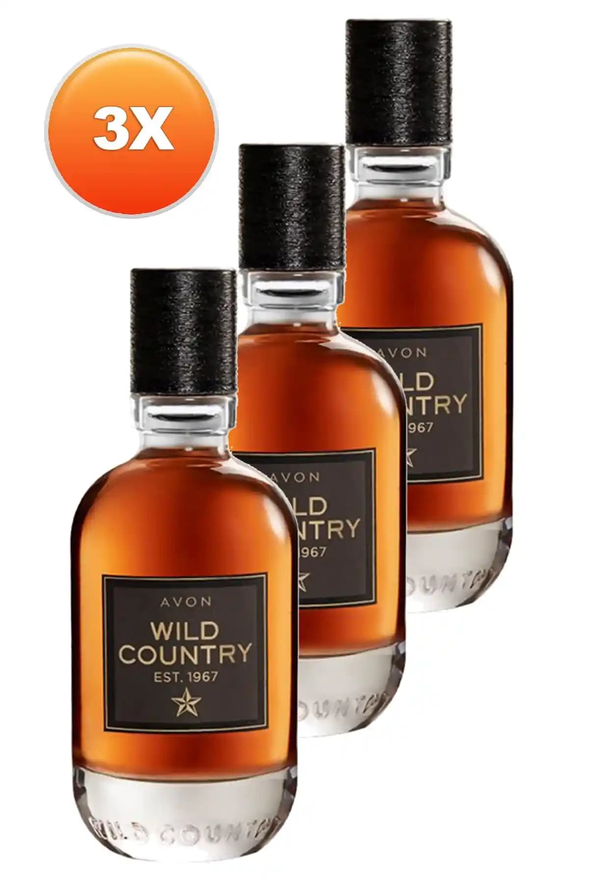 Avon Wild Country Erkek Parfüm EDT Üçlü Seti: Şık ve Ferah Koku Deneyimi