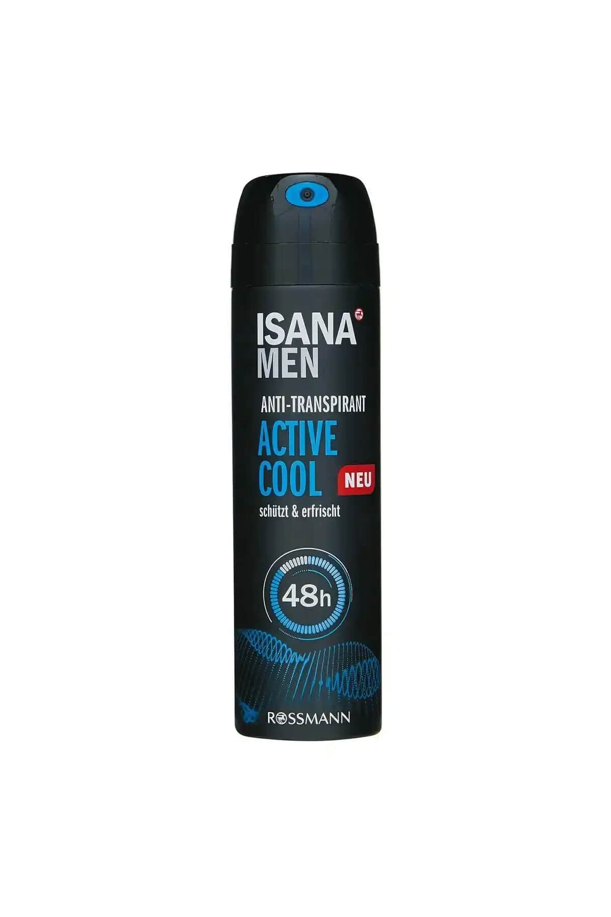 ISANA MEN Active Cool: Etkili ve Ferahlatıcı Erkek Sprey Deodorant İncelemesi