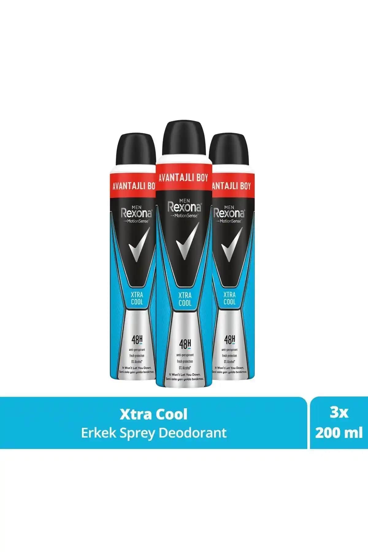 Rexona Men Erkek Sprey Deodorant Xtra Cool İle Ferahlığı Keşfedin