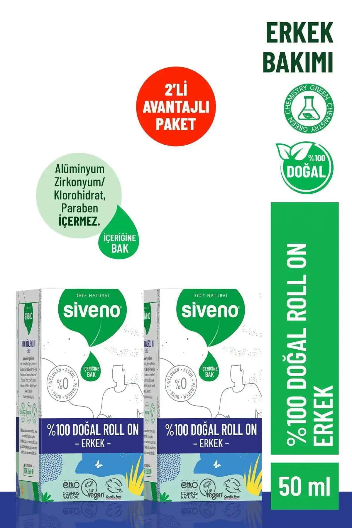 Siveno %100 Doğal Roll-On Erkek Deodorant: Özellikler, Faydalar ve İpuçları