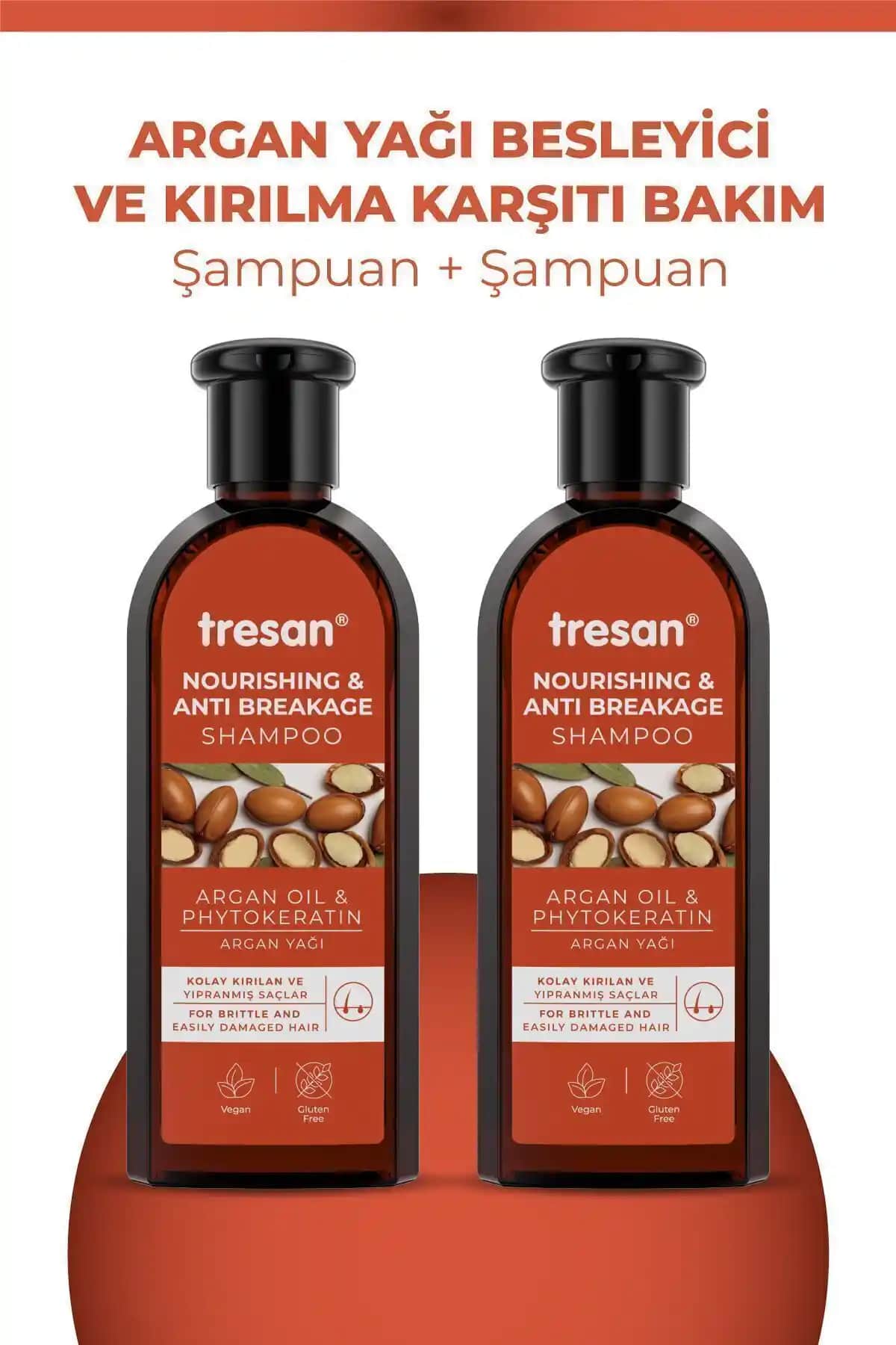 Tresan Argan Yağlı Kırılma Karşıtı Bakım Şampuanı ile Saçlarınıza Can Verin
