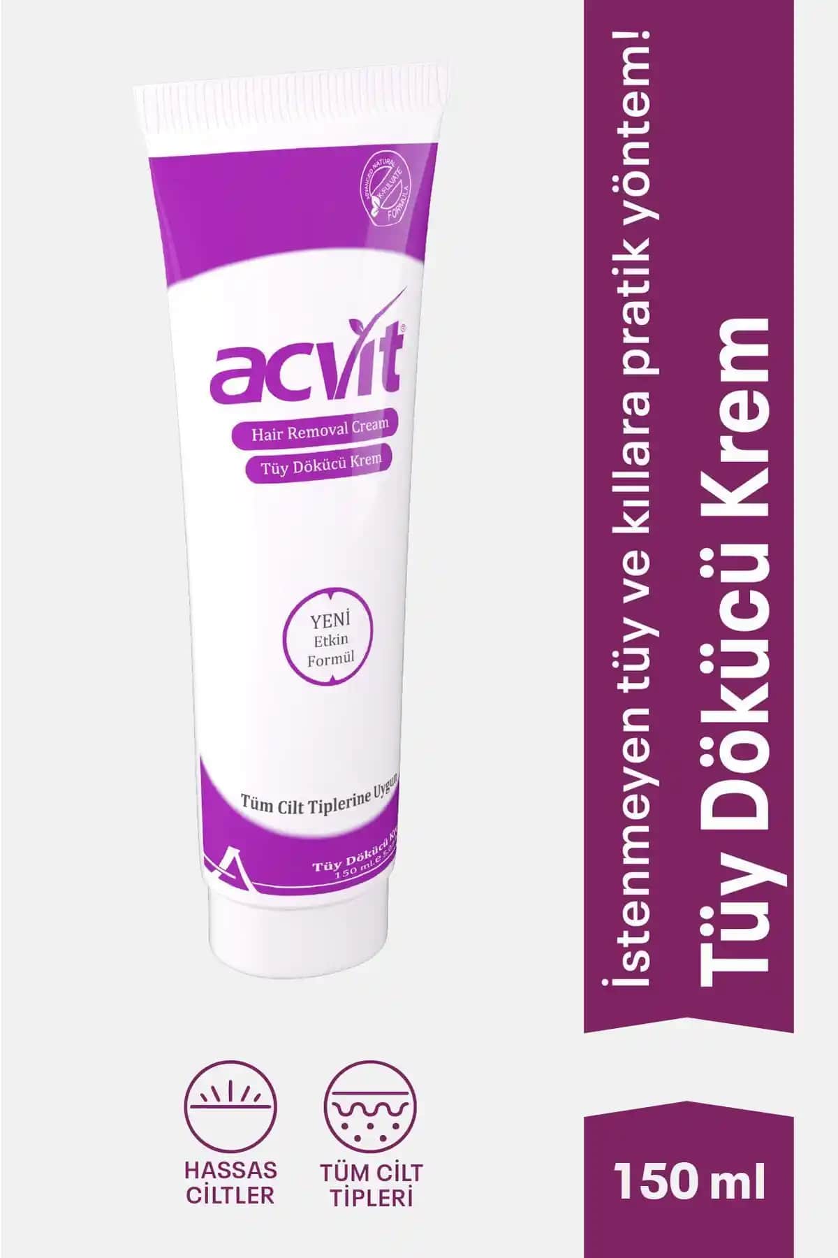 Acvit Tüy Dökücü Krem İncelemesi: Hızlı ve Etkili Tüy Alma Çözümü