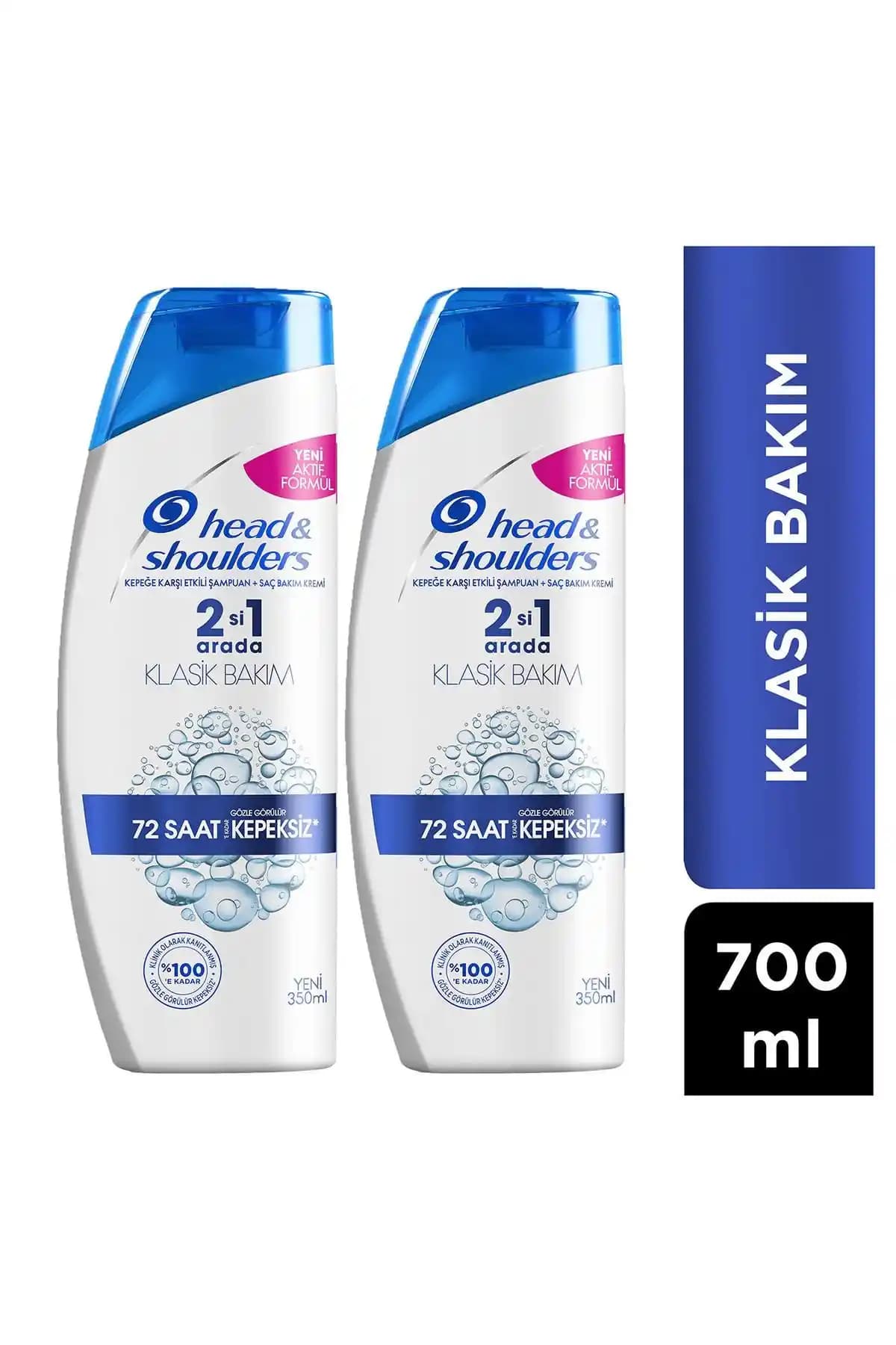 Başta Kepeğe Karşı Etkili: Head And Shoulders Klasik Bakım 2'si 1 Arada Şampuanı