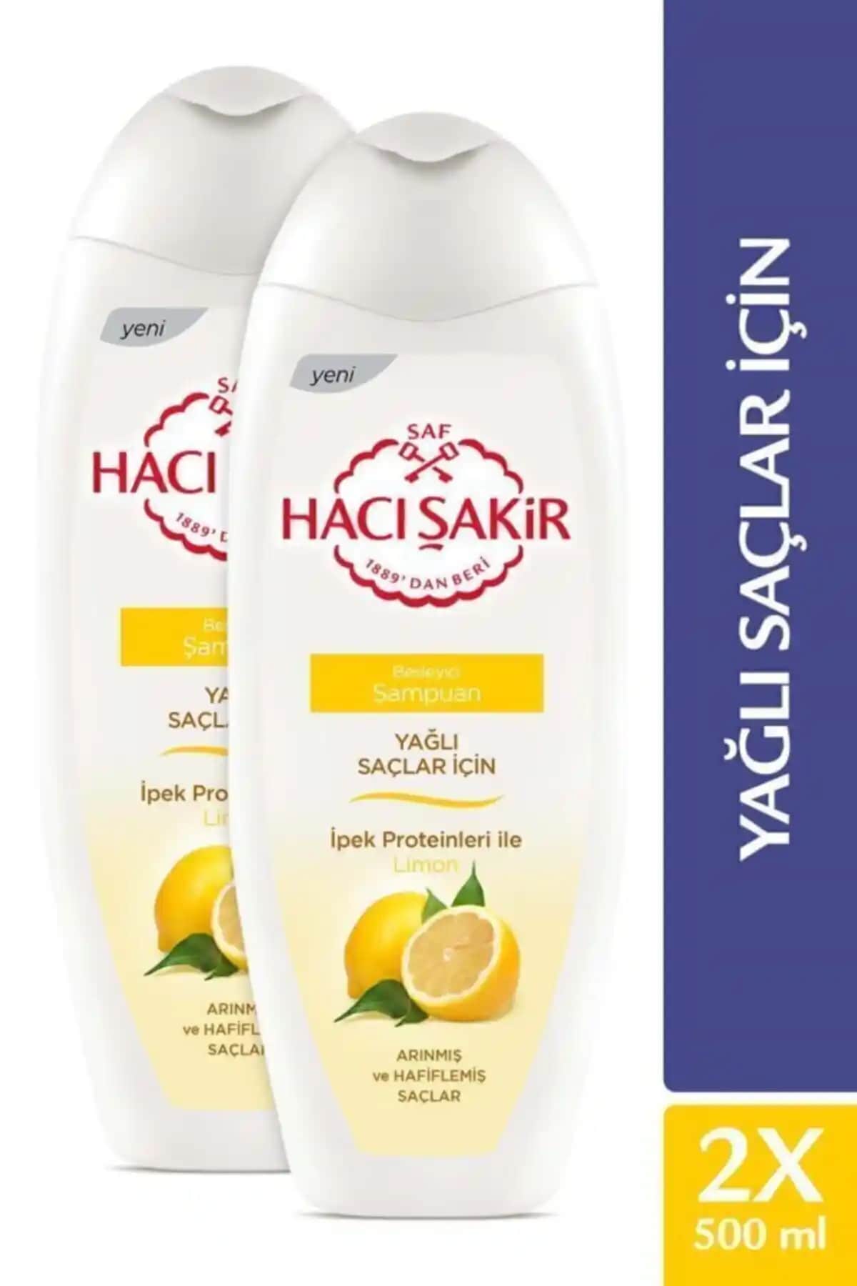 Hacı Şakir Yağlı Saçlar için Limon Besleyici Şampuan İncelemesi ve Faydaları