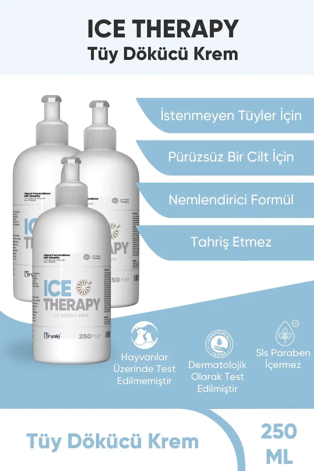 Ice Therapy Tüy Dökücü Epilasyon Kremi: Kullanım ve Faydaları