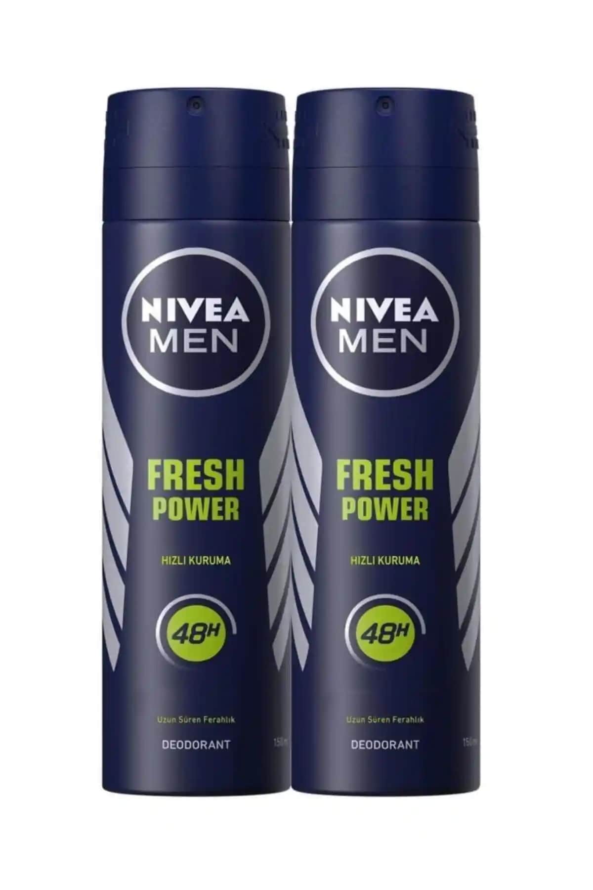 NIVEA MEN Erkek Sprey Deodorant Fresh Power: Ter Koruma ve Ferah Koku