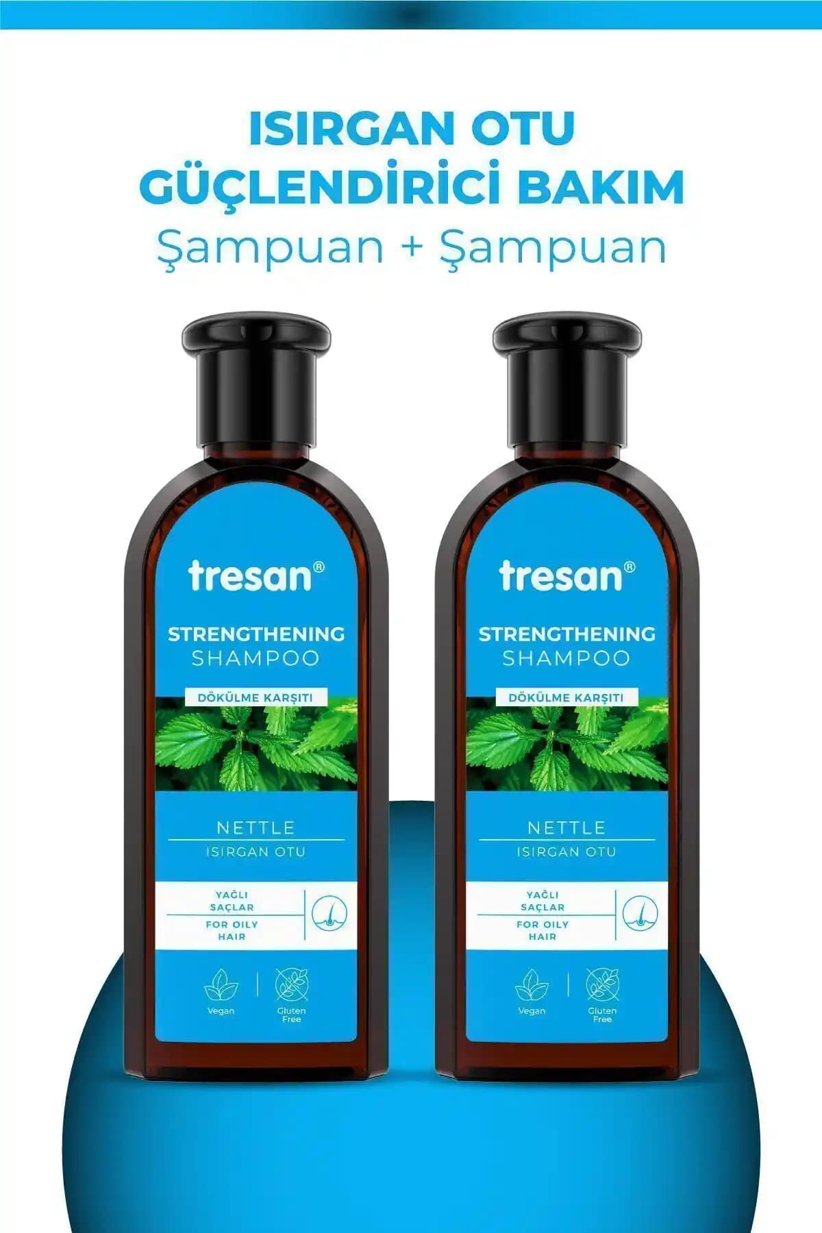 Tresan Isırgan Otu Şampuanı: Yağlı Saçlar İçin Doğal ve Etkili Çözüm