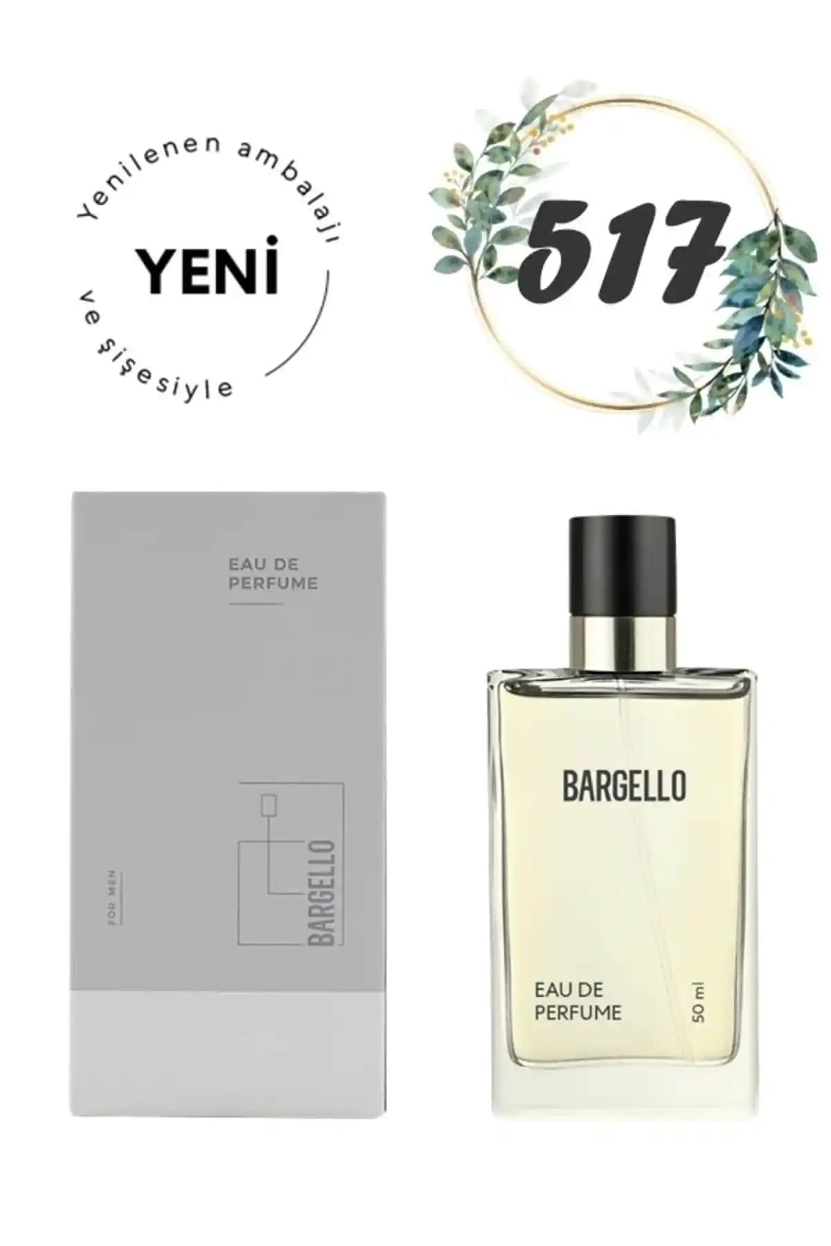 Bargello Erkek Parfüm 517 Woody: Kalıcı ve Aromatik Koku Deneyimi Sağlayan EDP