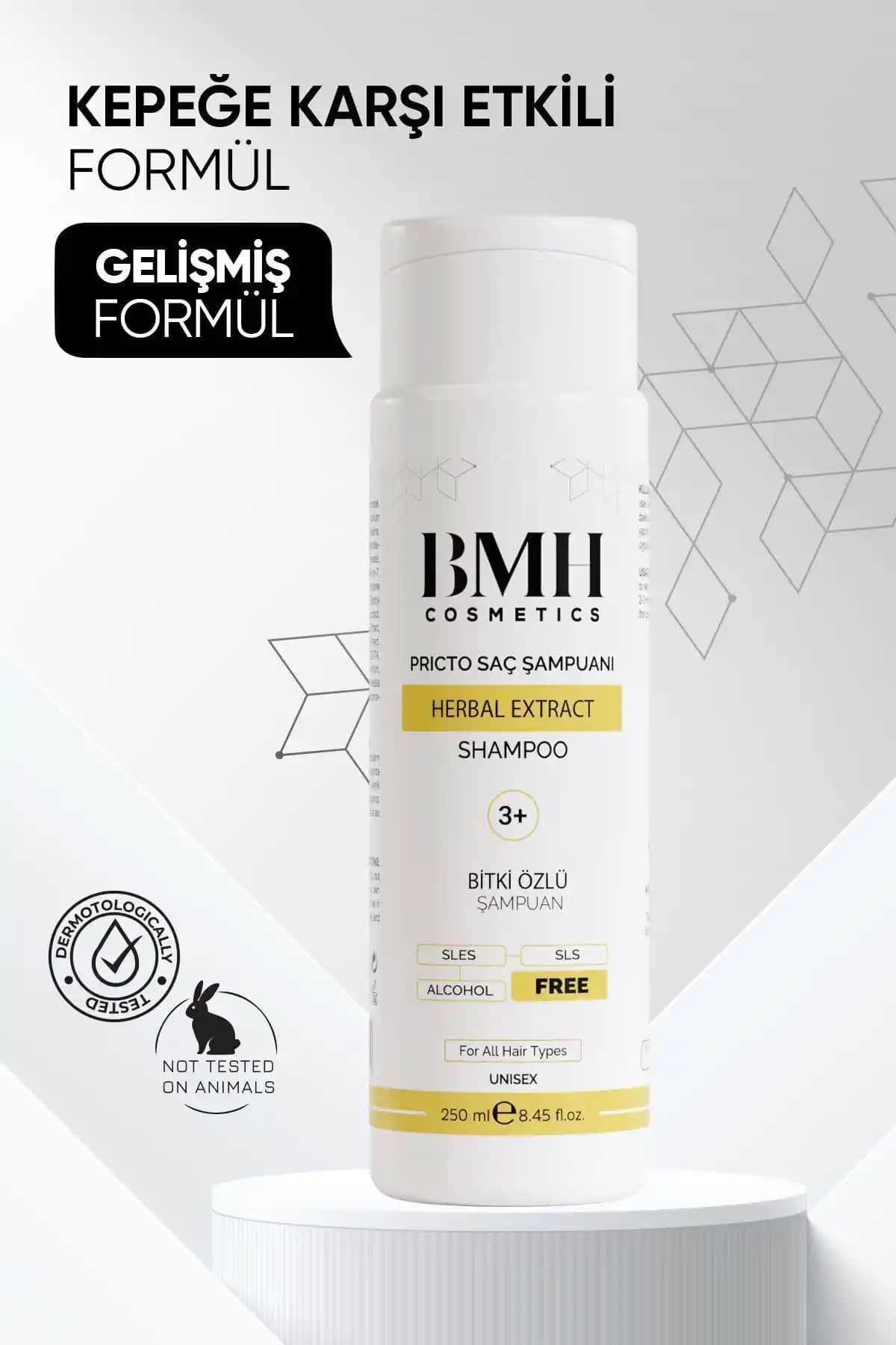 BMH Cosmetics Pricto 3 Seboreik Dermatit Kepek Saç Şampuanı: Etkili Çözüm