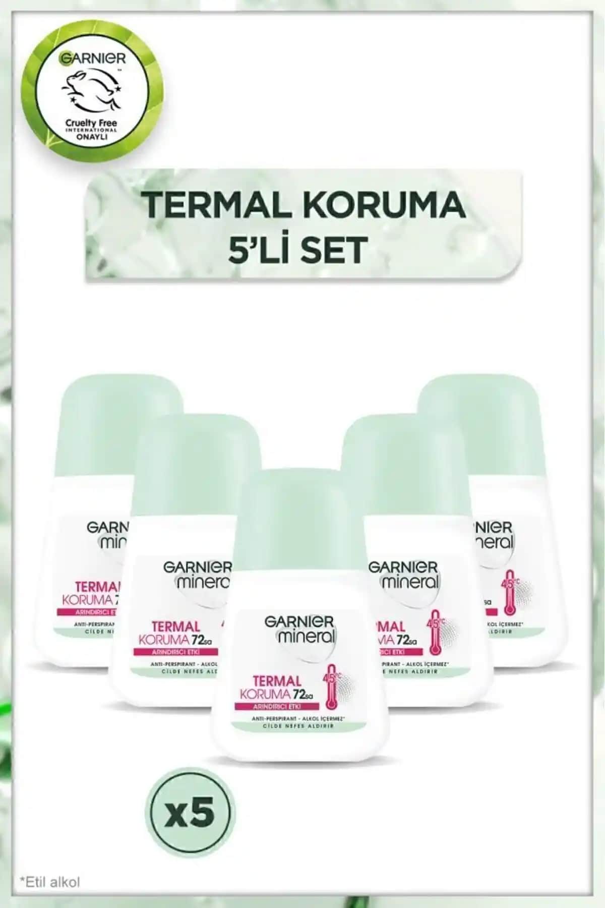 Garnier 5'li Mineral Termal Koruma Roll-On Deodorant Seti Hakkında Bilgi