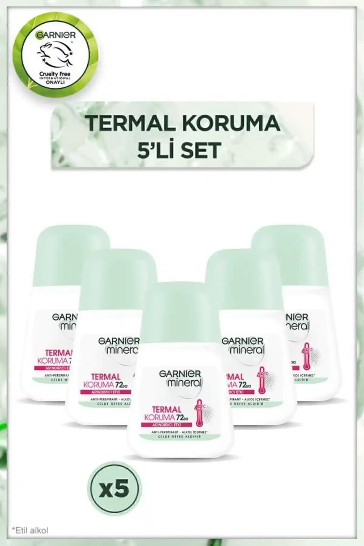 Garnier 5'li Mineral Termal Koruma Roll-On Deodorant Seti Hakkında Bilgi