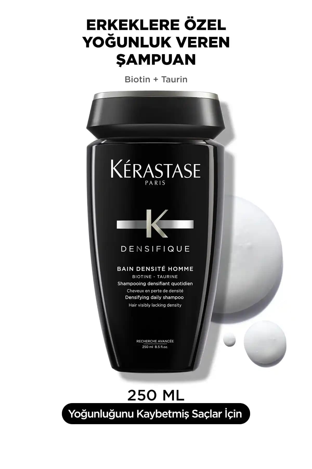 Kerastase Densifique Bain Densifique Homme: Saç Dökülmesiyle Mücadelede Etkili Şampuan