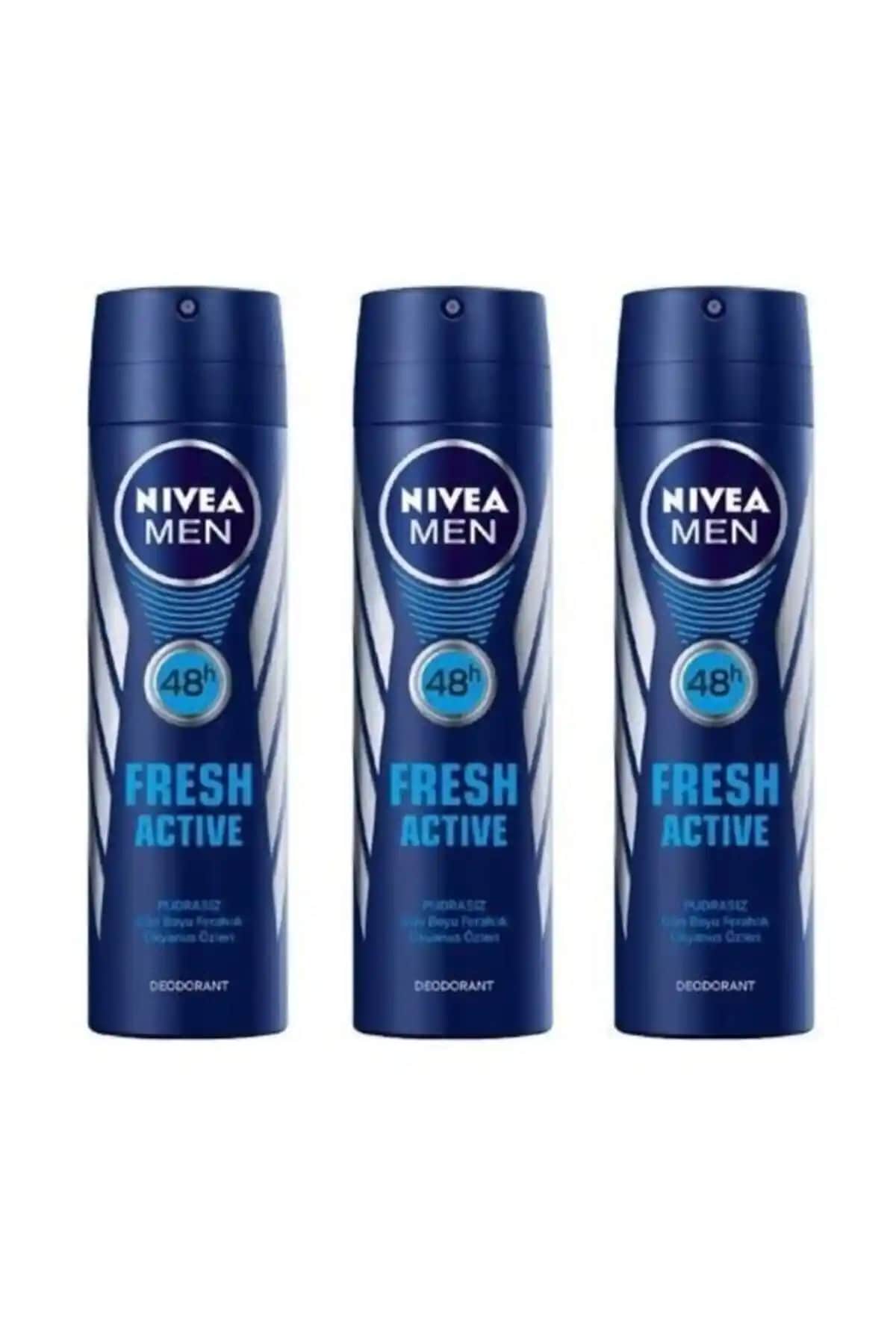NIVEA Men Deodorant Fresh Active: Uzun Süreli Ferahlatıcı Koruma Sağlıyor