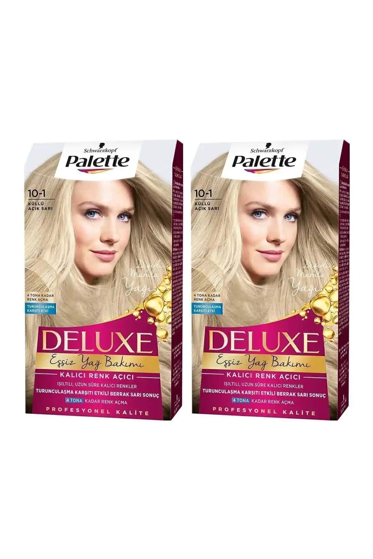 Palette Deluxe 10-1 Küllü Açık Sarı ile Etkili Saç Boyama Çözümünüz