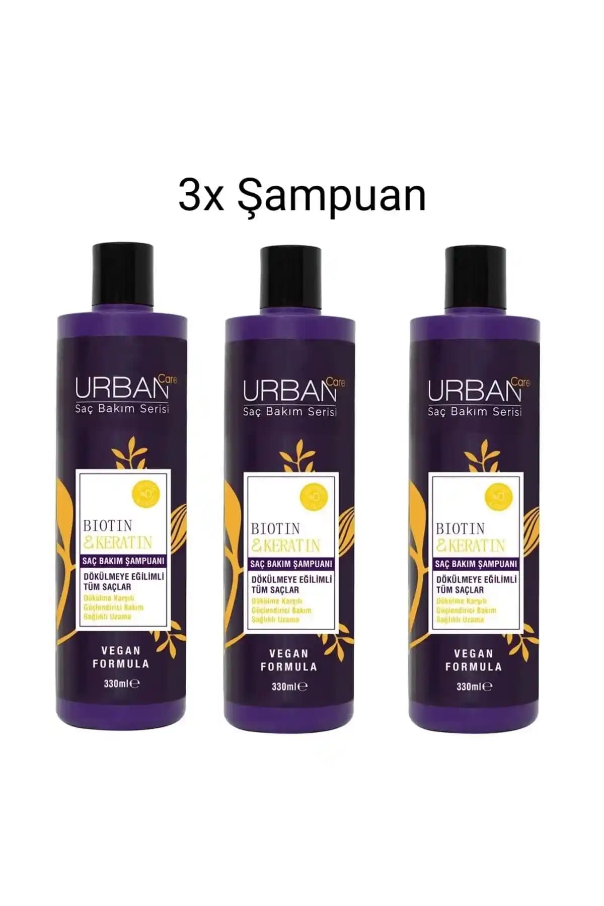 Urban Care Biotin Keratin Şampuan ile Güçlü ve Parlak Saçlar Elde Edin