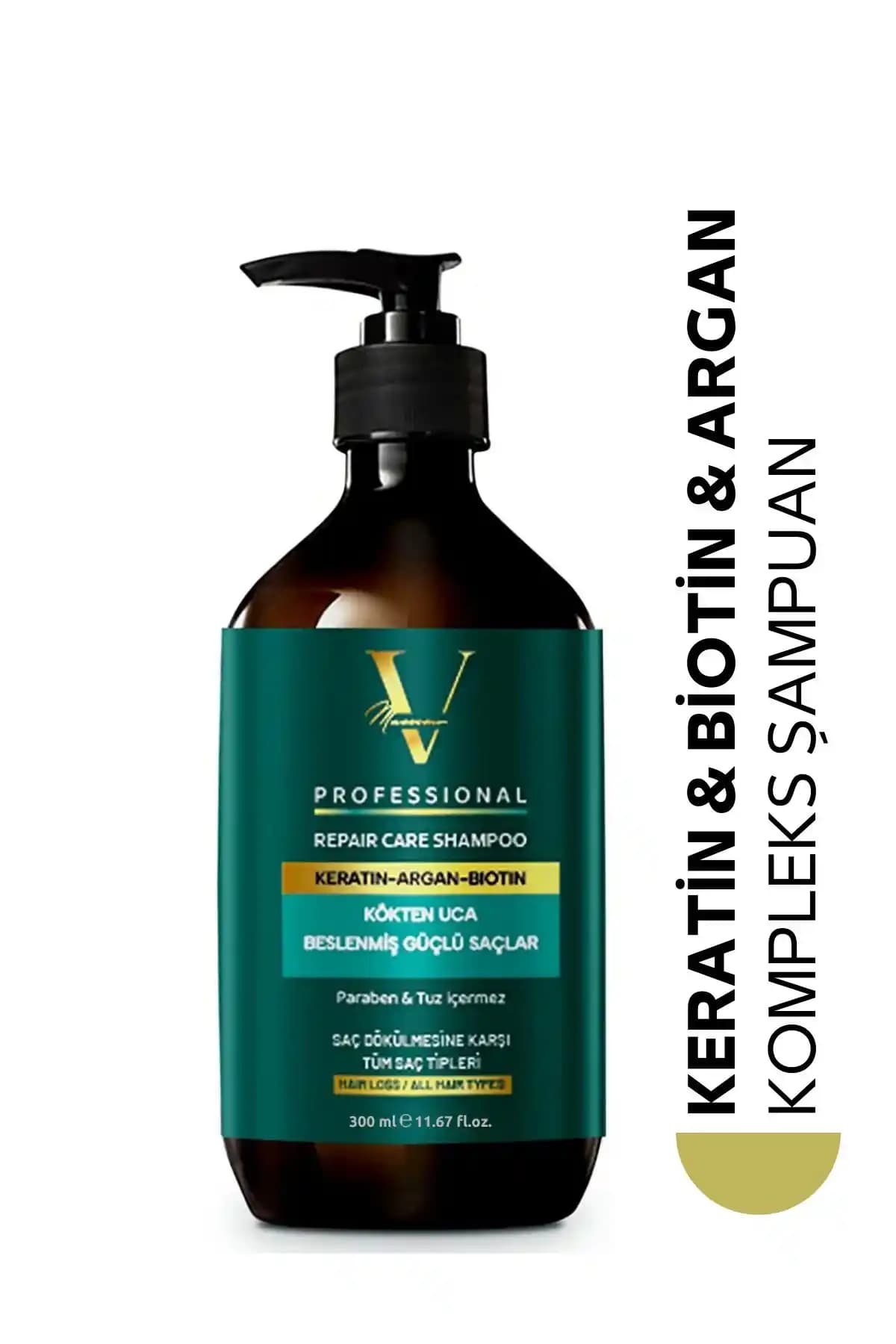 Valeria Massimo Keratin & Argan & Biotin Şampuanı: Saç Dökülmesini Önlemek İçin İdeal Çözüm