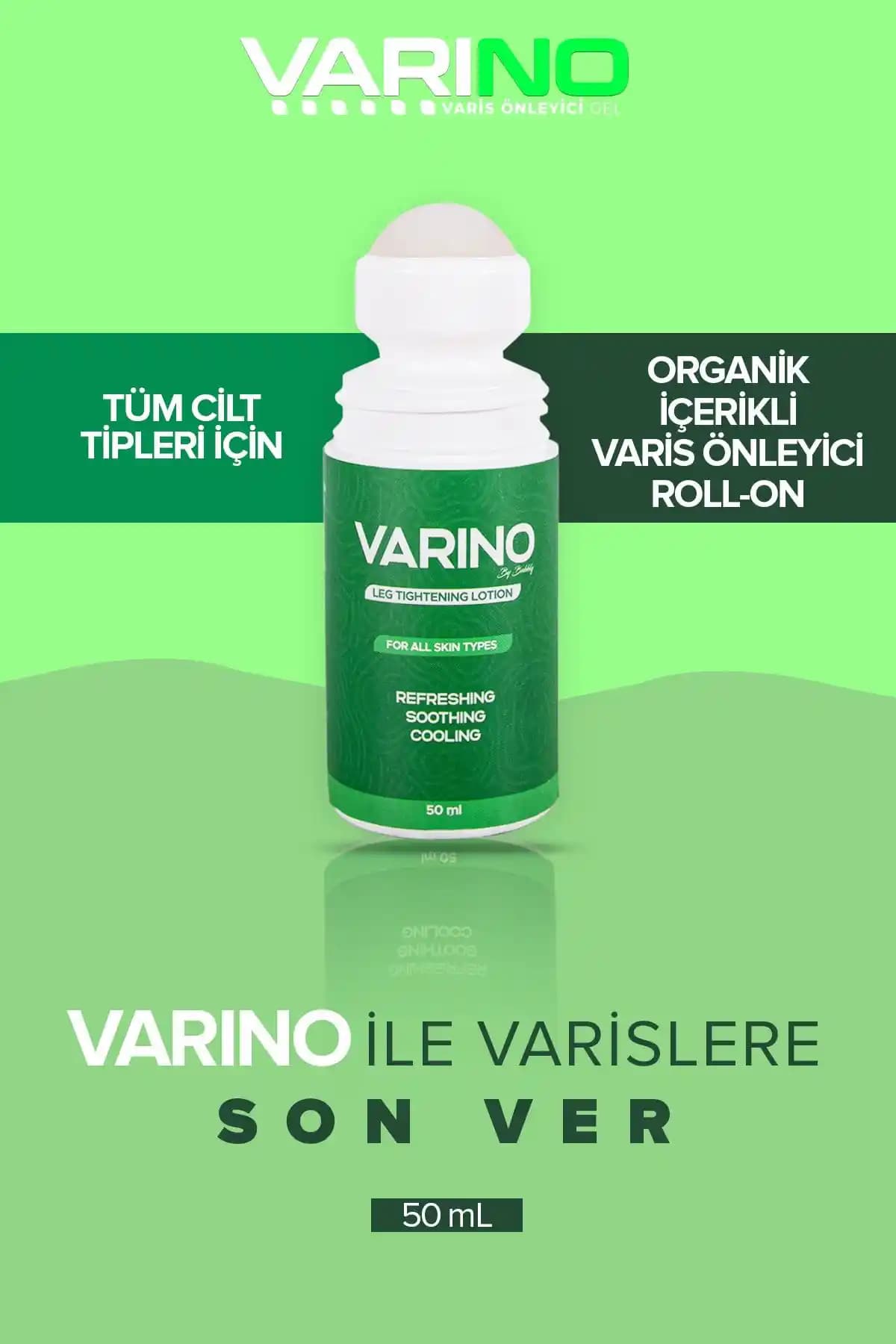 Varino Önleyici Roll-on: Varis Tedavisinde Doğal Çözüm için Konsantre Formül