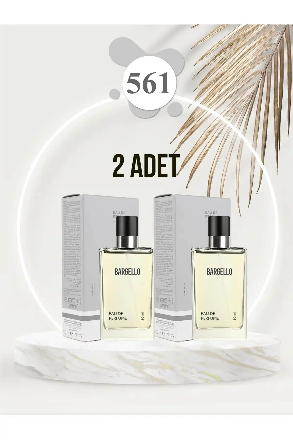 Bargello 561 Fresh EDP: Taze ve Ferah Erkek Parfümü ile Kendinizi Özel Hissedin