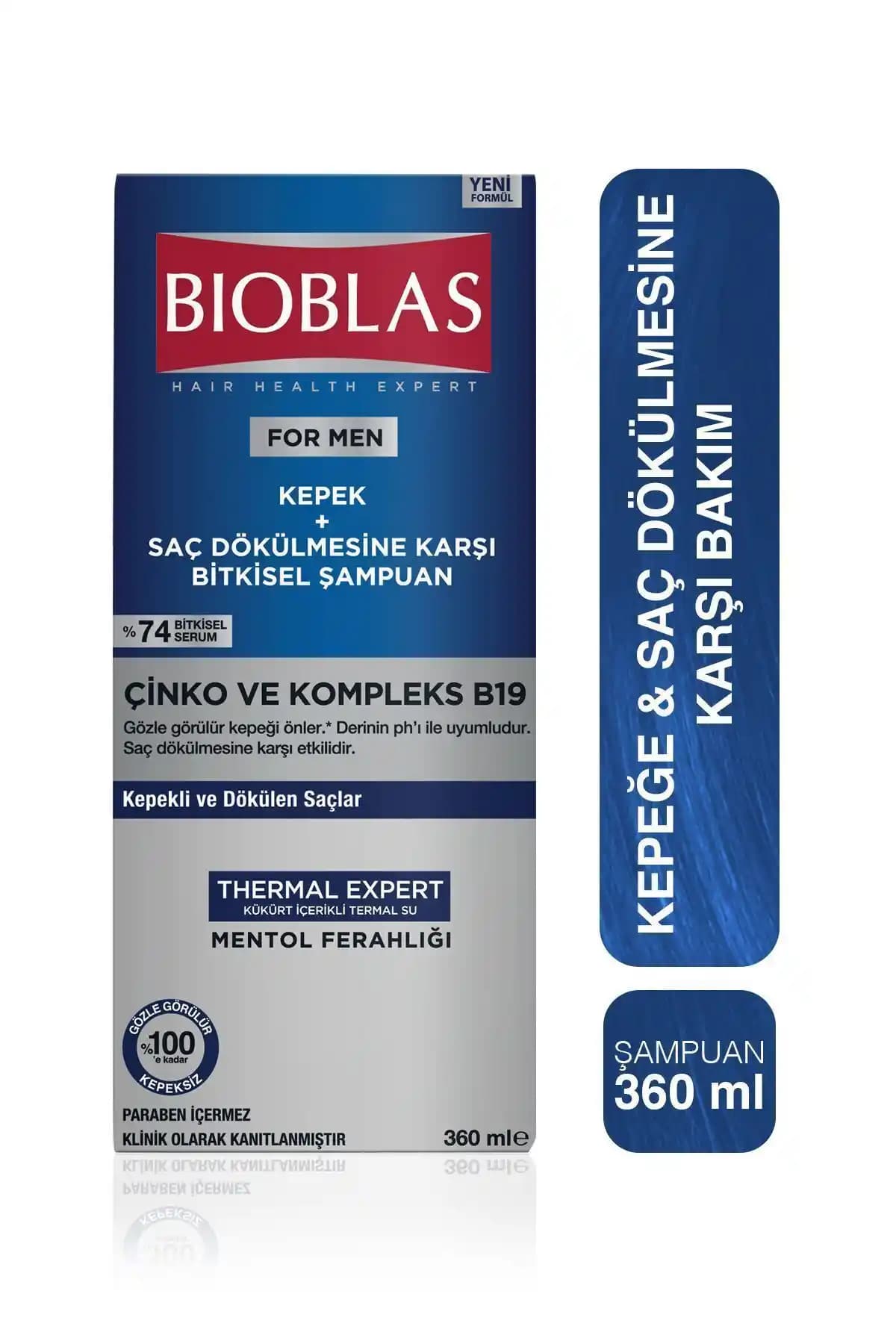 Bioblas Thermal Expert Men Şampuanı: Dökülme ve Kepeğe Karşı Etkili Çözüm