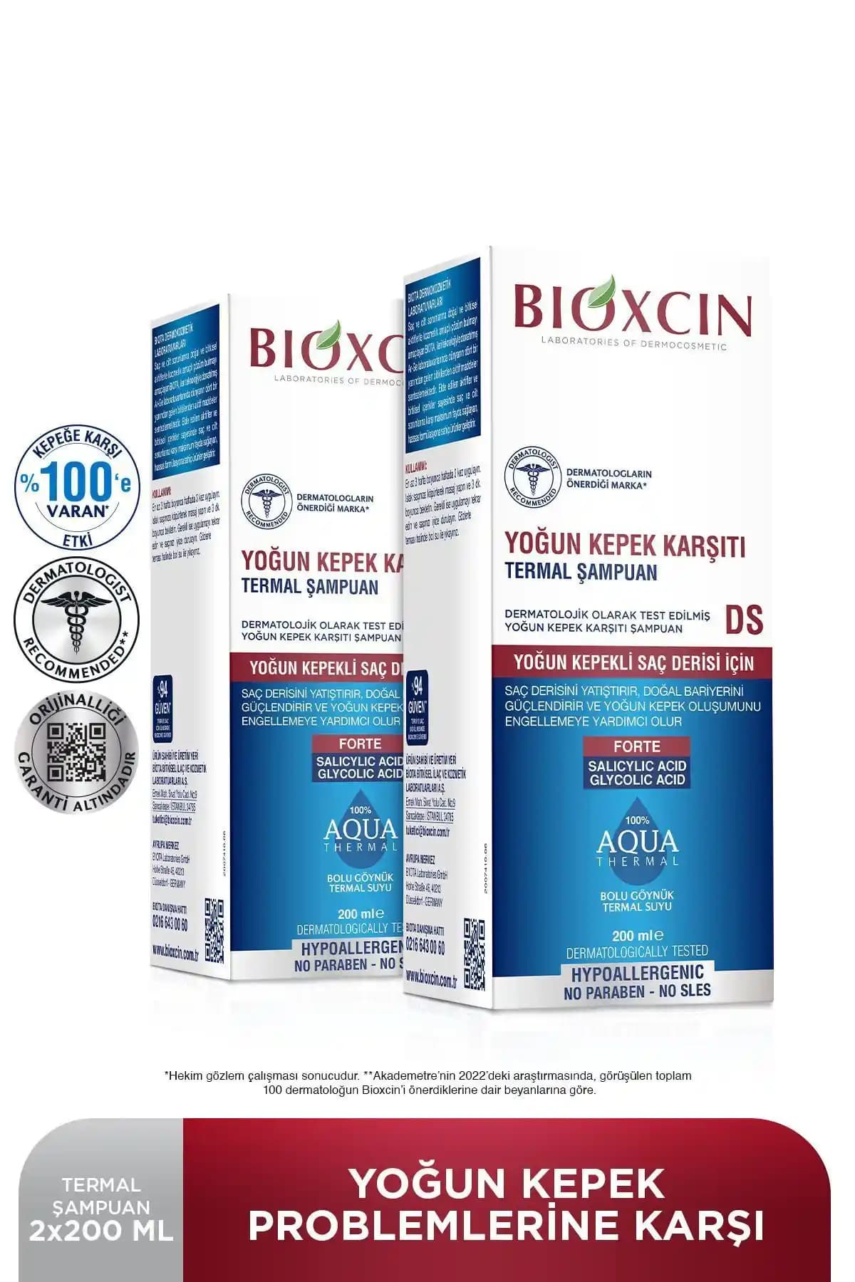 Bioxcin Aqua Thermal DS: Yoğun kepeğe karşı etkili şampuanın detaylı incelemesi