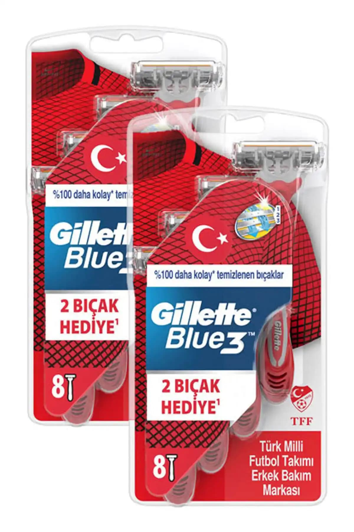 Gillette Blue3 Kullan At Tıraş Bıçağı ile Konforlu ve Etkili Tıraş Deneyimi Sağlayın