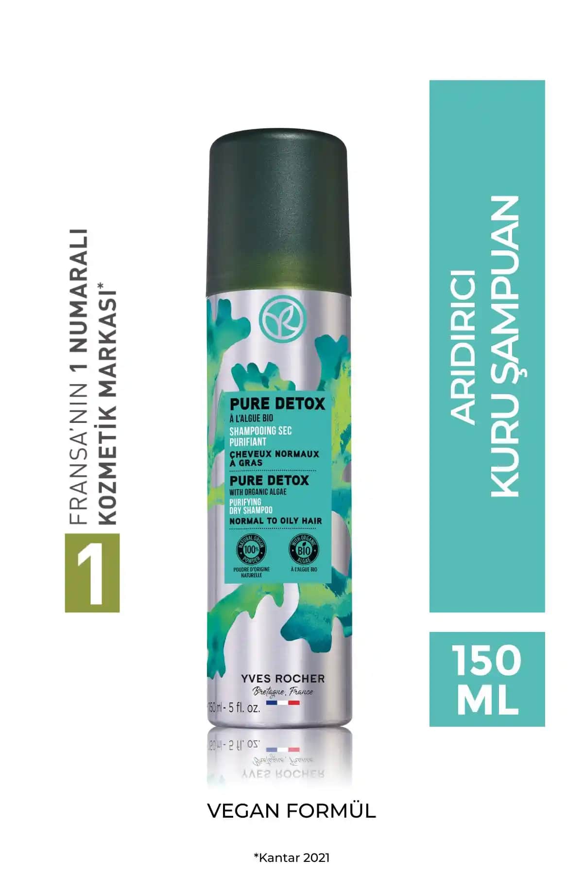 Yves Rocher Arındırıcı Kuru Şampuan: Yağlı Saçlar İçin Detoks Etkisi Sunan Ürün