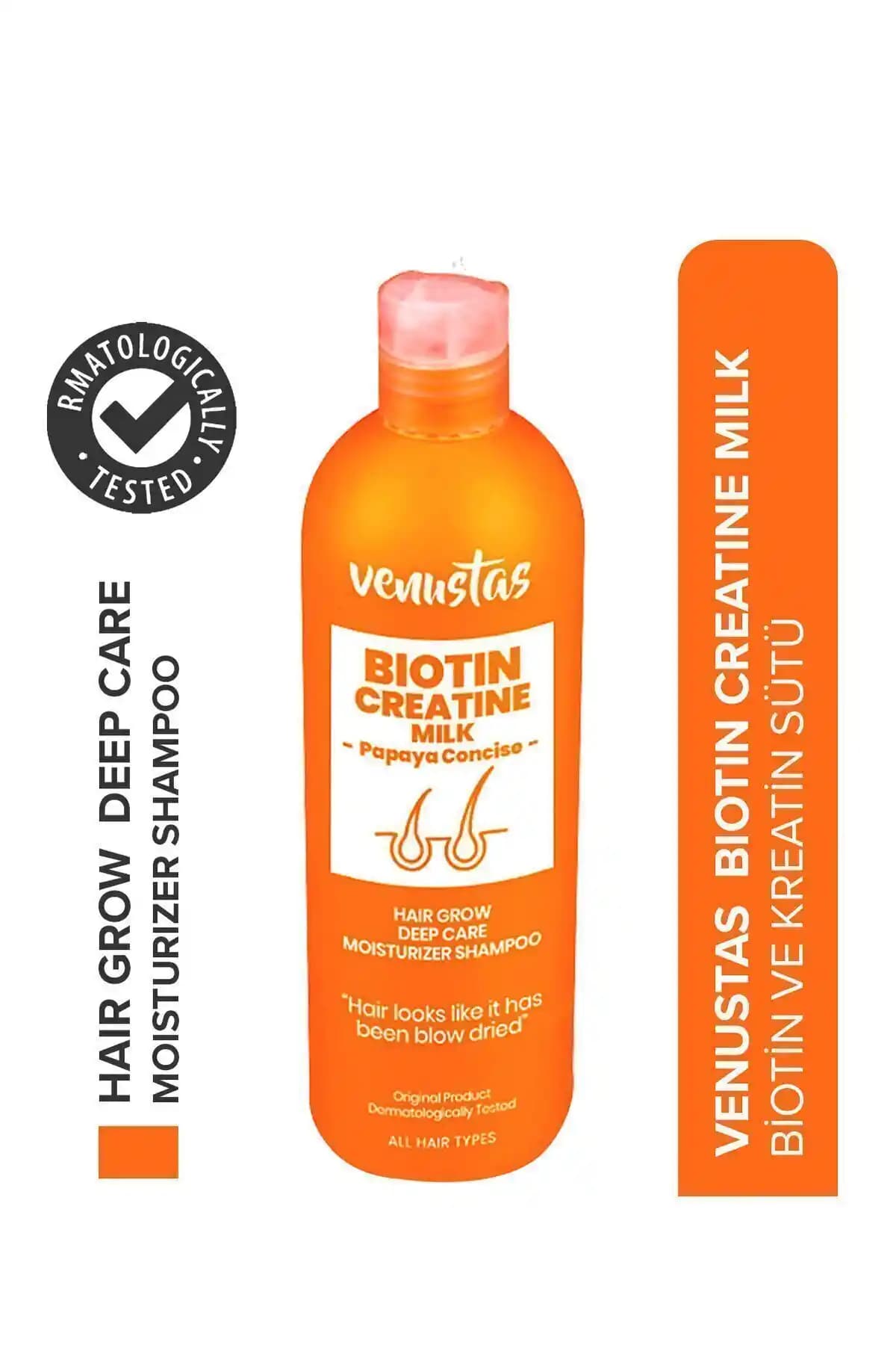 Acabella Venustas Biotin Ceratin Milk Şampuan ile Saçlarınıza Canlılık Katın