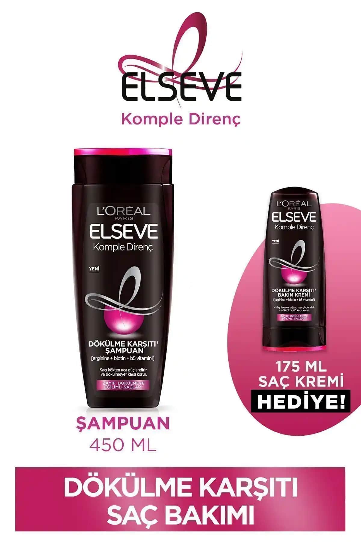 Elseve Dökülme Karşıtı Saç Bakım Seti: Saçlarınızı Güçlendirin ve Koruyun