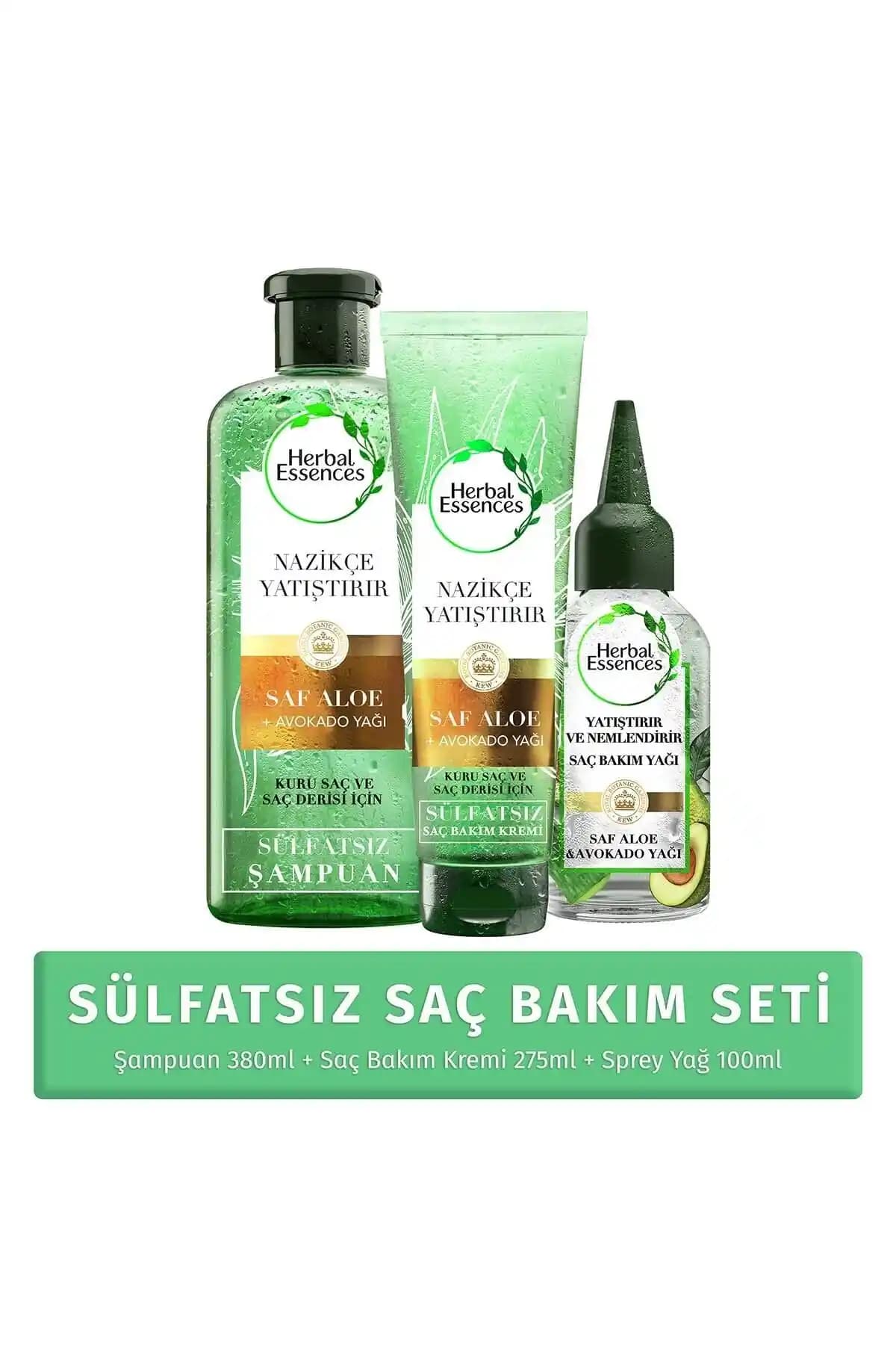 Herbal Essences Sülfatsız Aloe ve Avokado Seti: Doğal İçeriklerin Saç Bakımındaki Etkisi