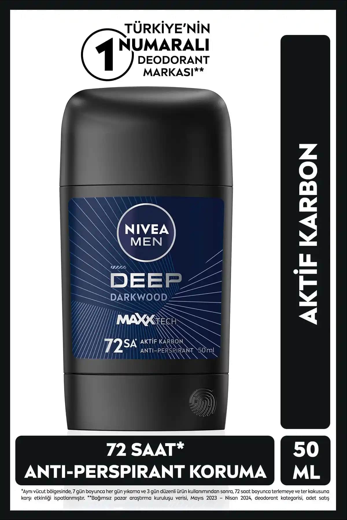 NIVEA MEN Erkek Stick Deodorant Deep Dimension: Özellikler, Kullanım ve Yorumlar