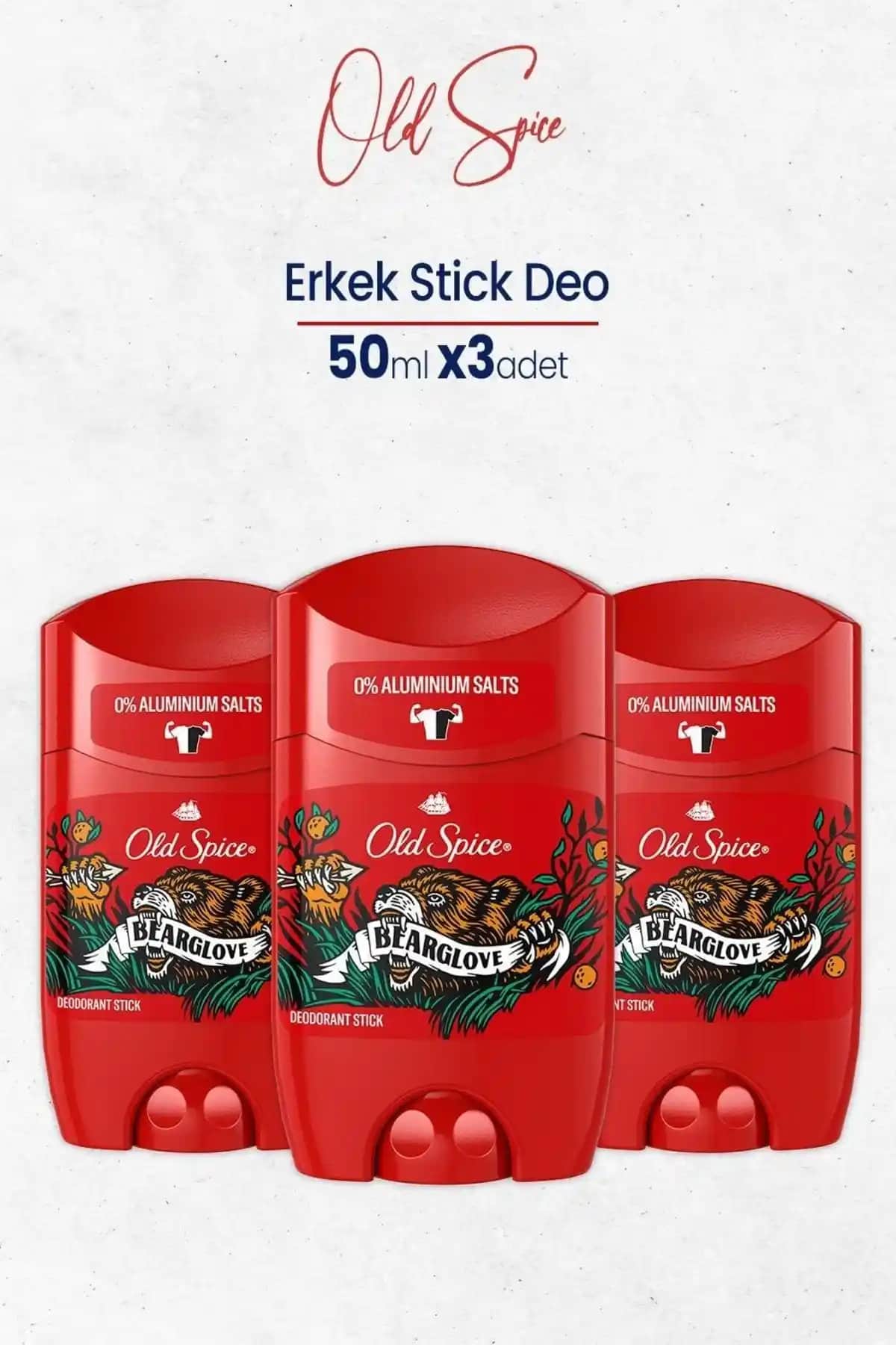 Old Spice Bearglove Erkek Stick Deodorant: Kalıcılığı ve Ferahlığı ile Öne Çıkıyor