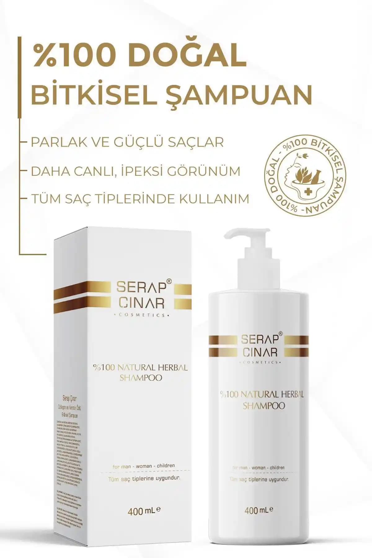 Serap Çınar Cosmetics Bitkisel Şampuan İncelemesi: Saç Sağlığı için Doğal Çözüm