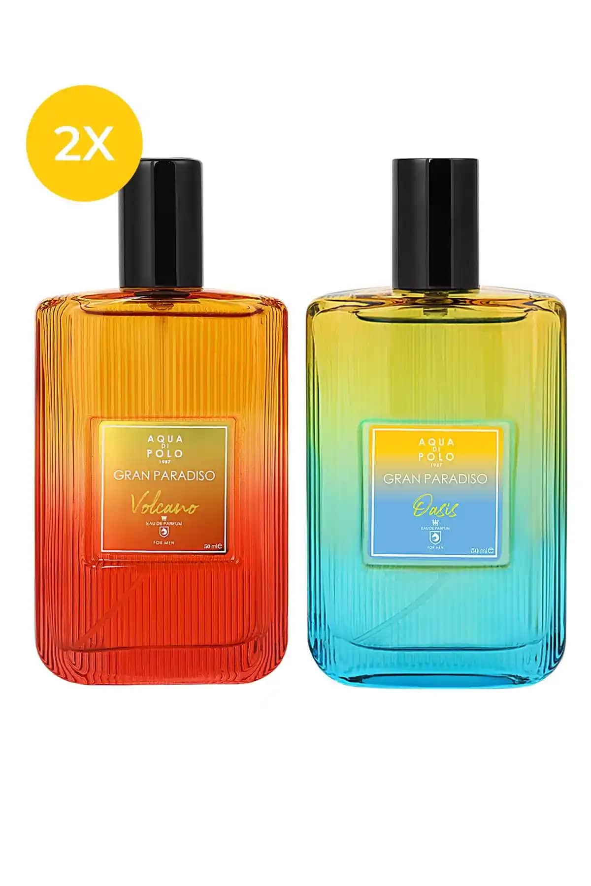 Aqua Di Polo 1987 Erkek Parfüm Seti: Oasis ve Volcano ile Geniş Koku Seçenekleri