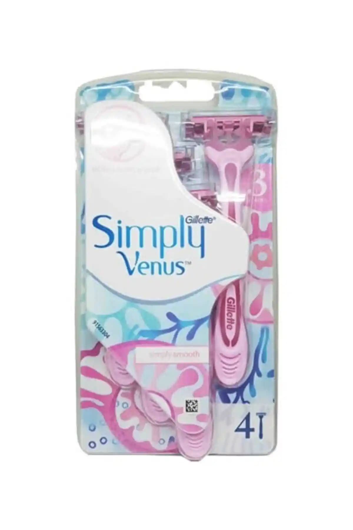 Gillette Venus Simply Venus 3 Kullan At Kadın Tıraş Bıçağı ile Hijyenik Tıraş Deneyimi