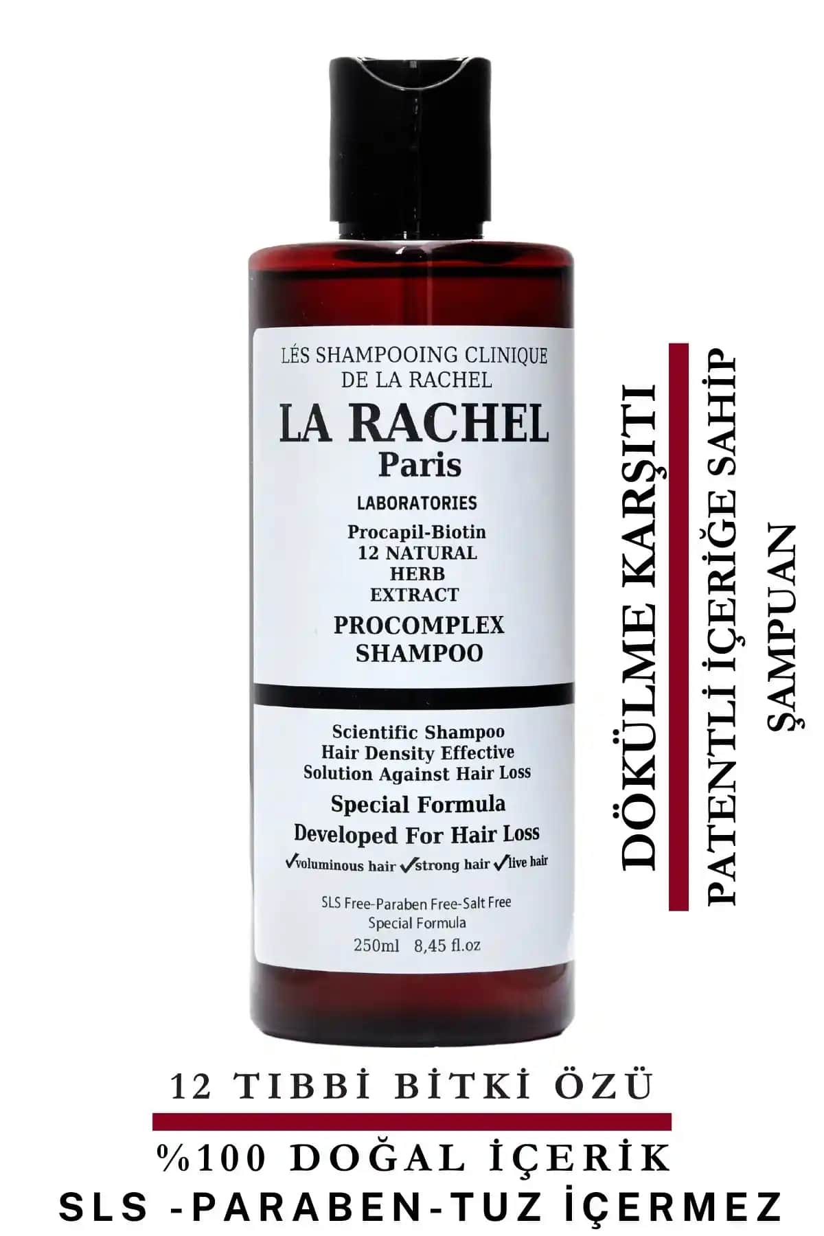 La Rachel Doğal Şampuan: Saç Dökülmesine Karşı Güçlü Koruma ve Destekleyici Formül