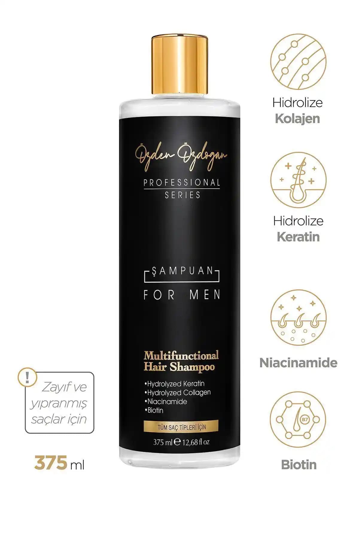 Özden Özdoğan Erkek Şampuanı ile Saç Dökülmesine Karşı Etkili Çözüm