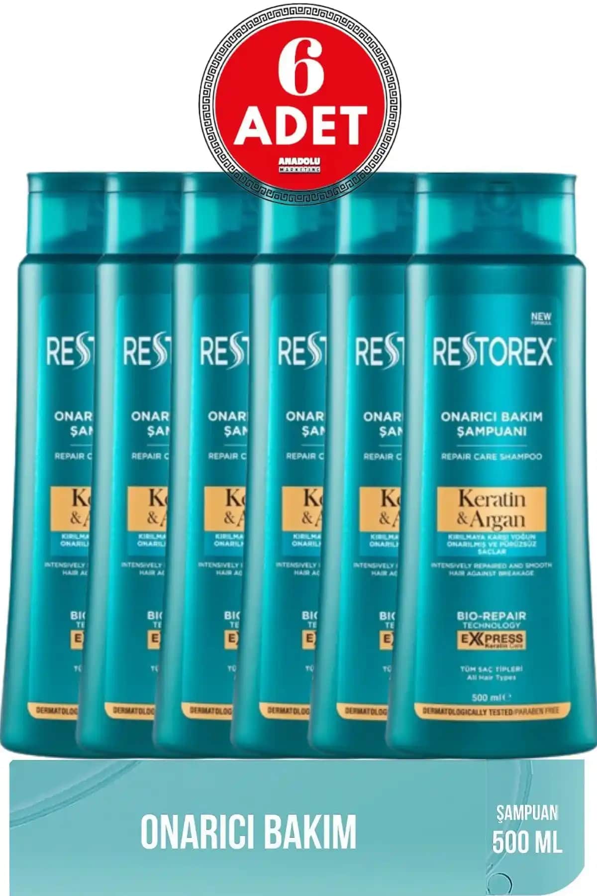 Restorex Keratin & Argan Şampuan İncelemesi: Kırık Saçlara Onarıcı Etki