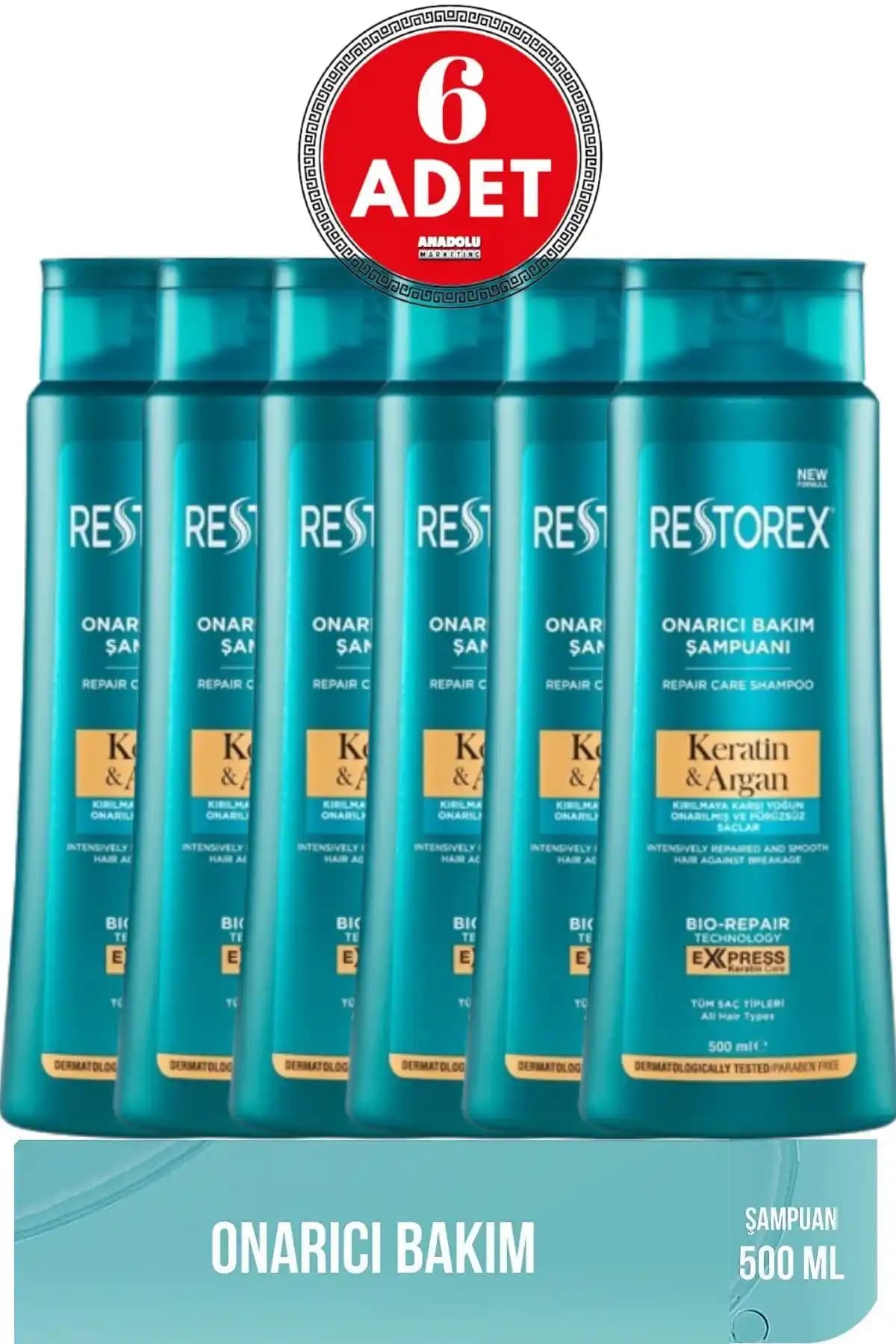 Restorex Keratin & Argan Şampuan İncelemesi: Kırık Saçlara Onarıcı Etki