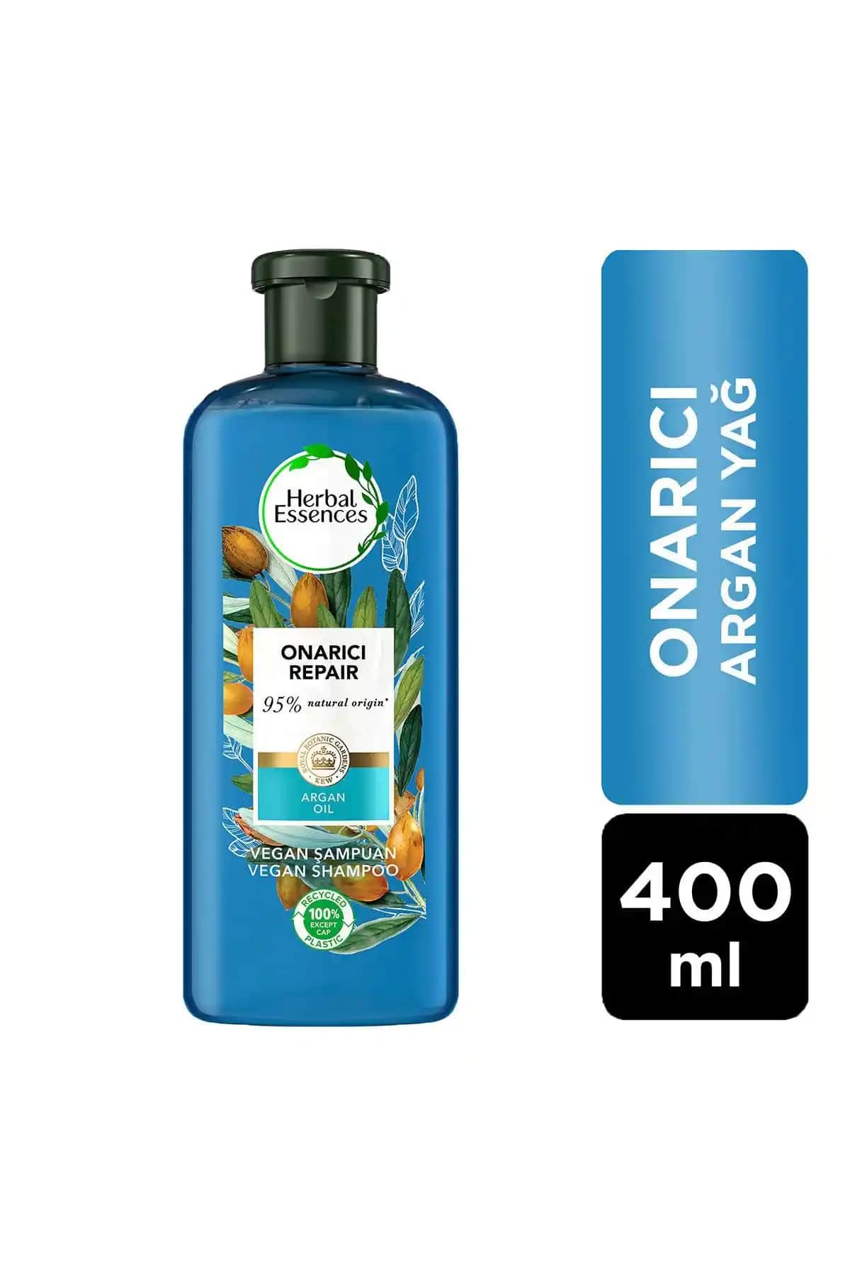 Herbal Essences Vegan Şampuan Argan Yağı ile Yıpranmış Saçlarınızı Onarın