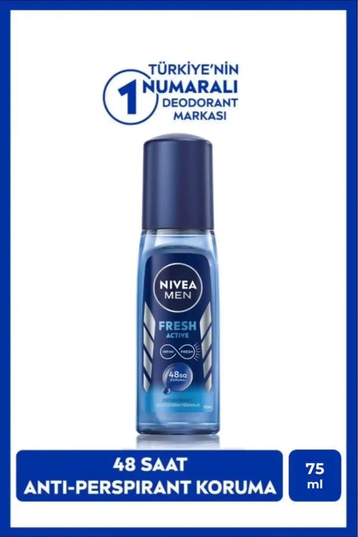 NIVEA Men Erkek Pump Sprey Deodorant Fresh Active İncelemesi