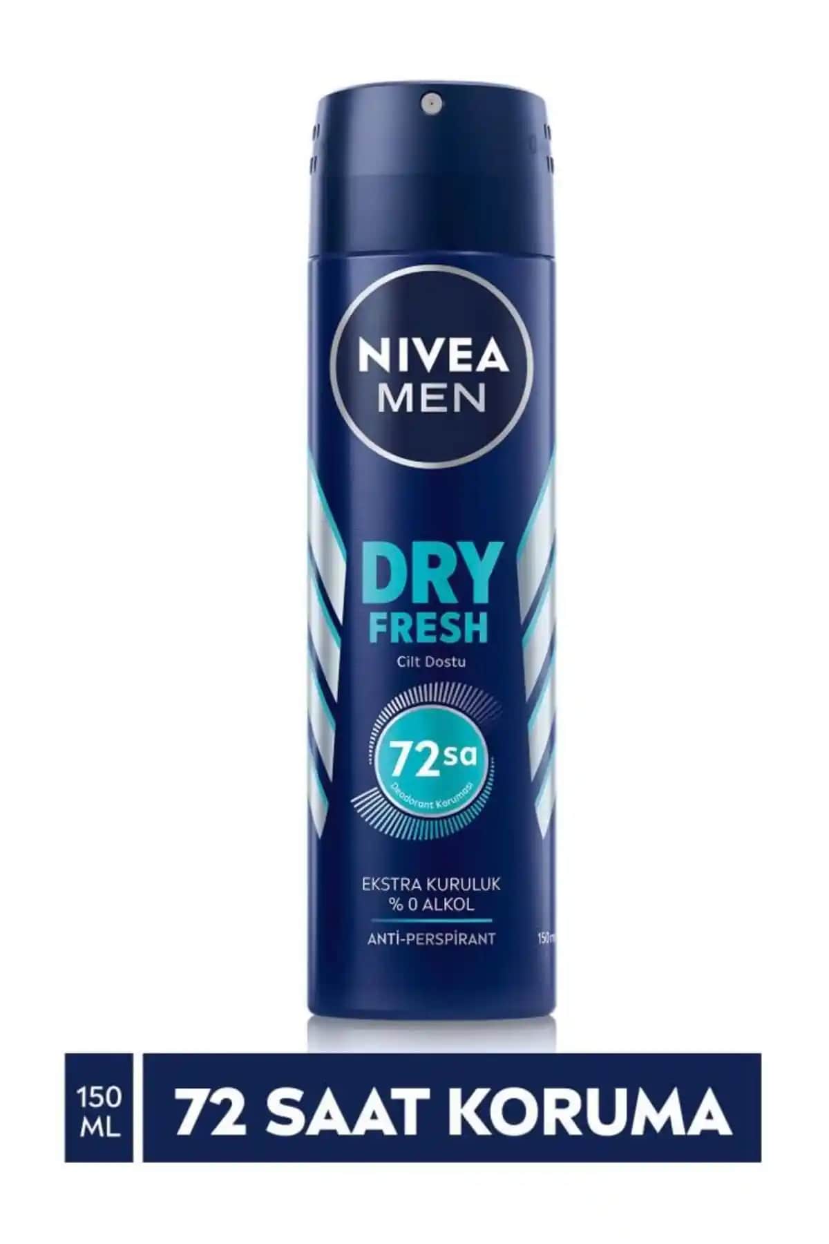 NIVEA Men Erkek Sprey Deodorant Dry Fresh İncelemesi: Ferah ve Kalıcı Koruma