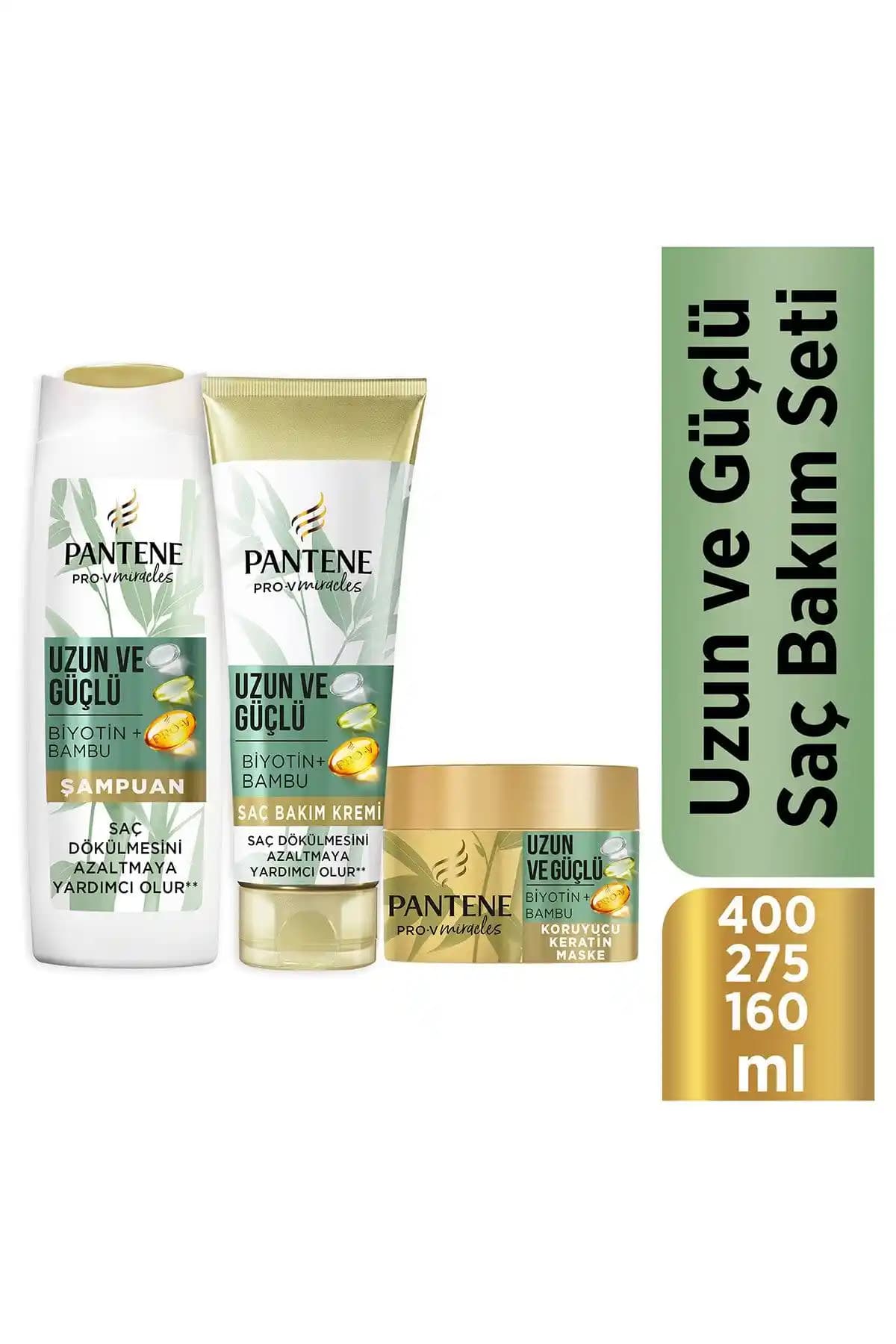 Pantene Uzun ve Güçlü Bambu ve Biotinli Saç Bakım Seti Hakkında Bilinmesi Gerekenler