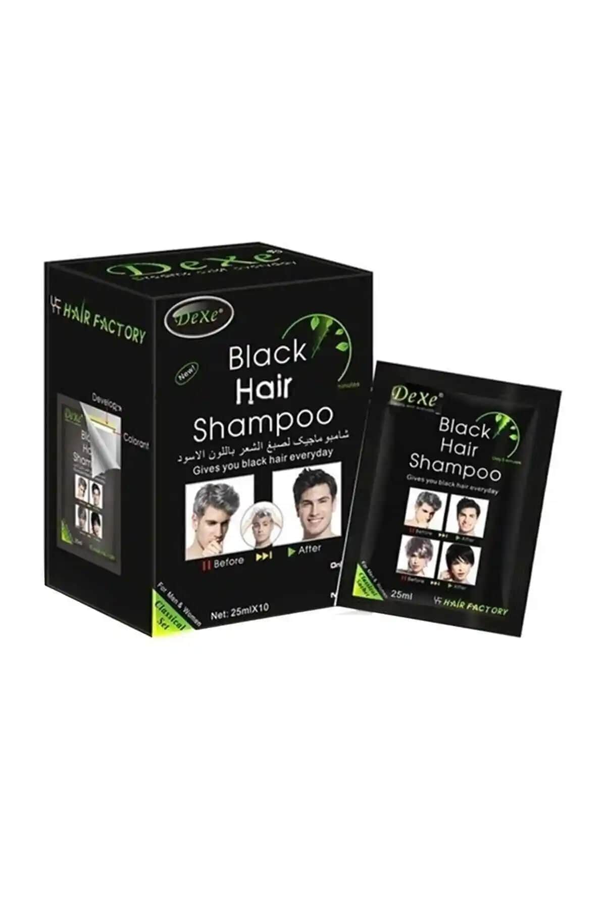Dexe Black Hair Shampoo: Beyaz Saçları Kapatmak için Pratik ve Etkili Çözüm