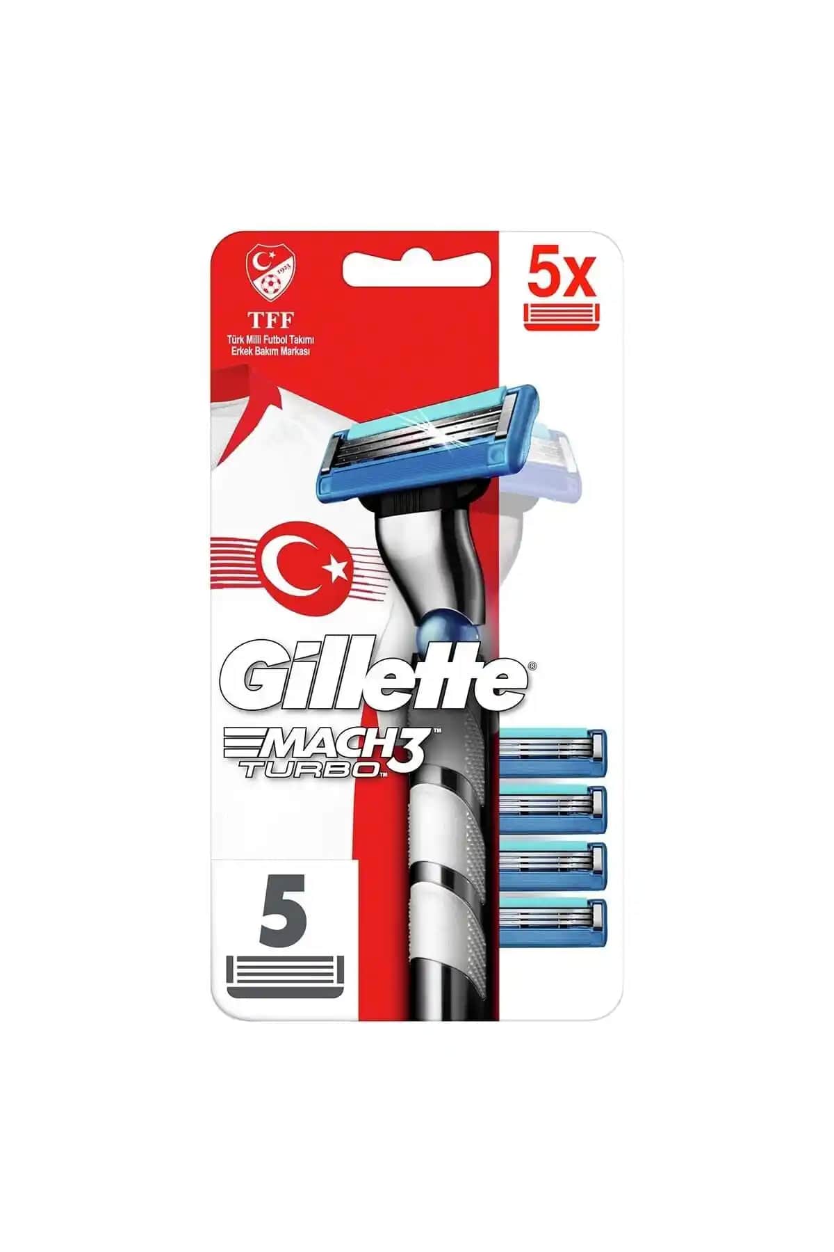Gillette Mach3 Turbo Tıraş Makinesi: Etkili ve Konforlu Tıraş Deneyimi İçin İdeal Seçim