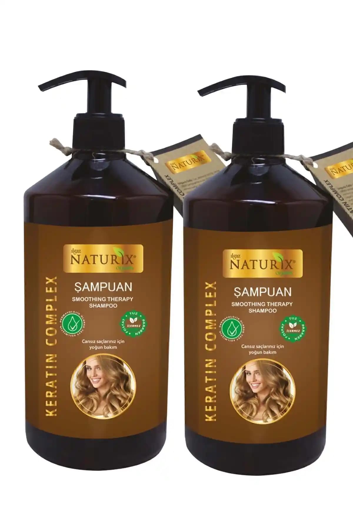 Naturix Tuzsuz Keratin Şampuanı ile Yıpranmış Saçlarınıza Doğal Bakım Sağlayın