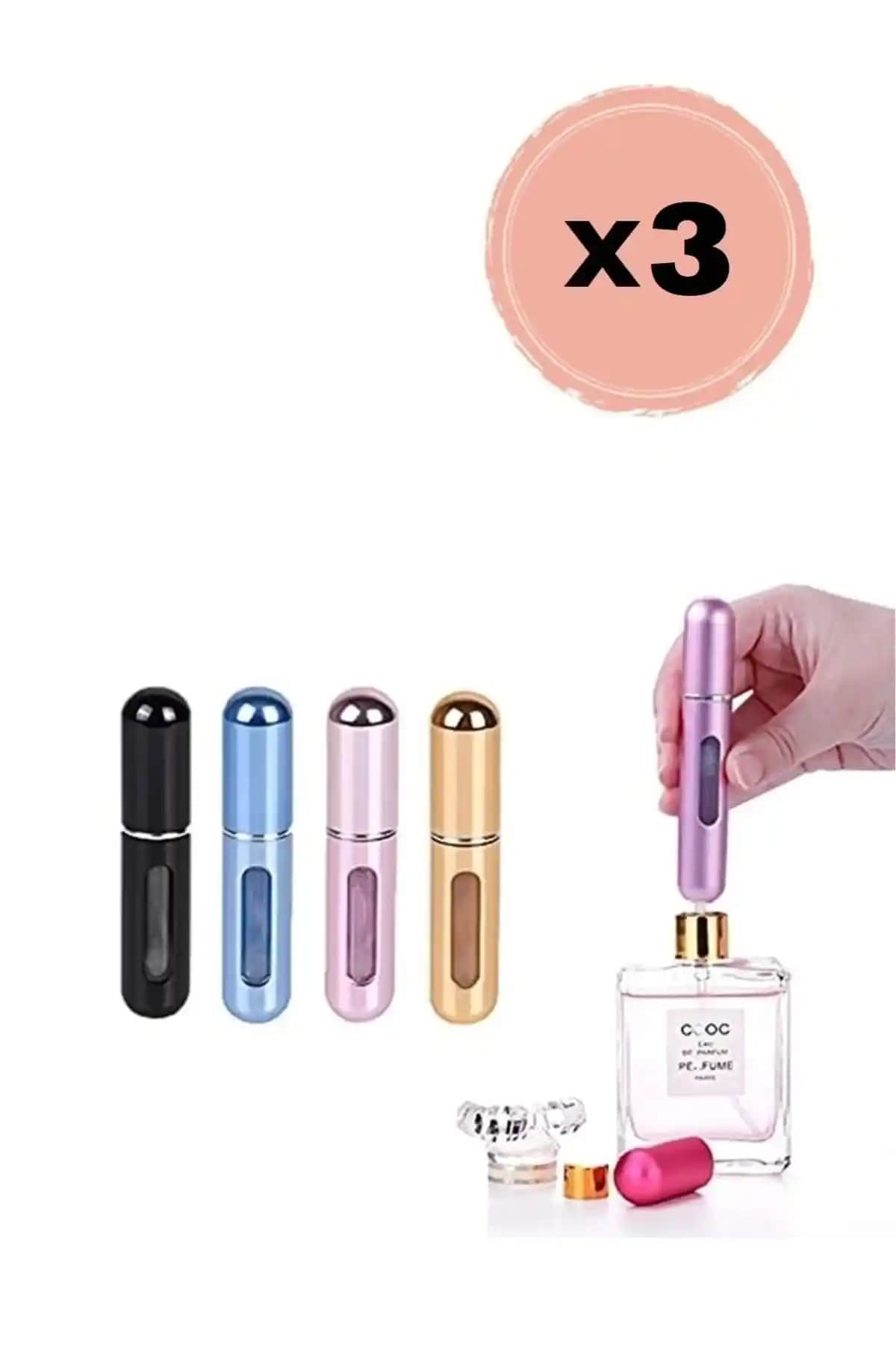 Dream Plus Taşınabilir Mini Doldurulabilir Parfüm Atomizer ile Parfümünüzü Yanınıza Alın