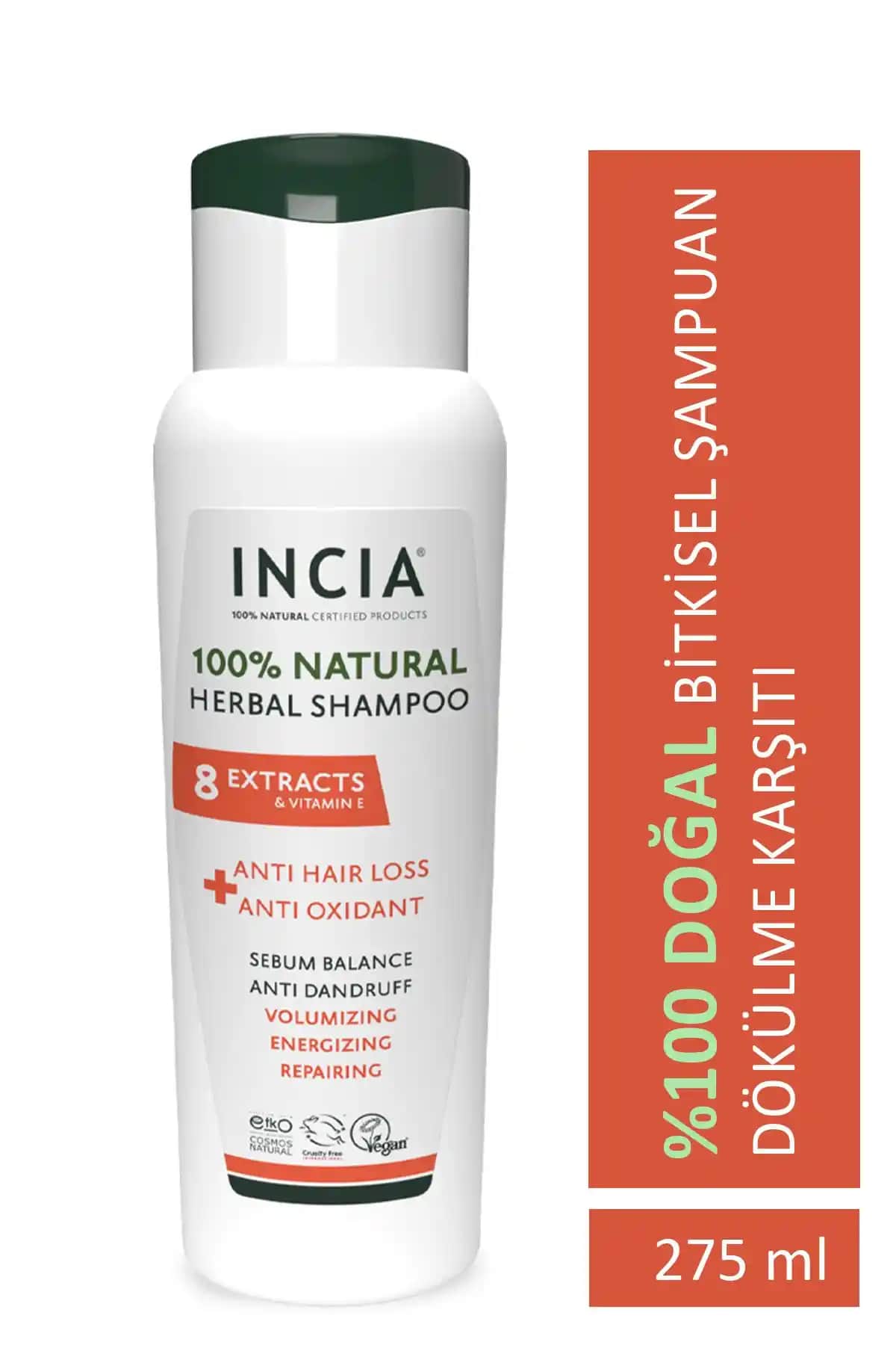 INCIA %100 Doğal Şampuan ile Saç Dökülmesine Karşı Etkili Çözüm Sunuyor